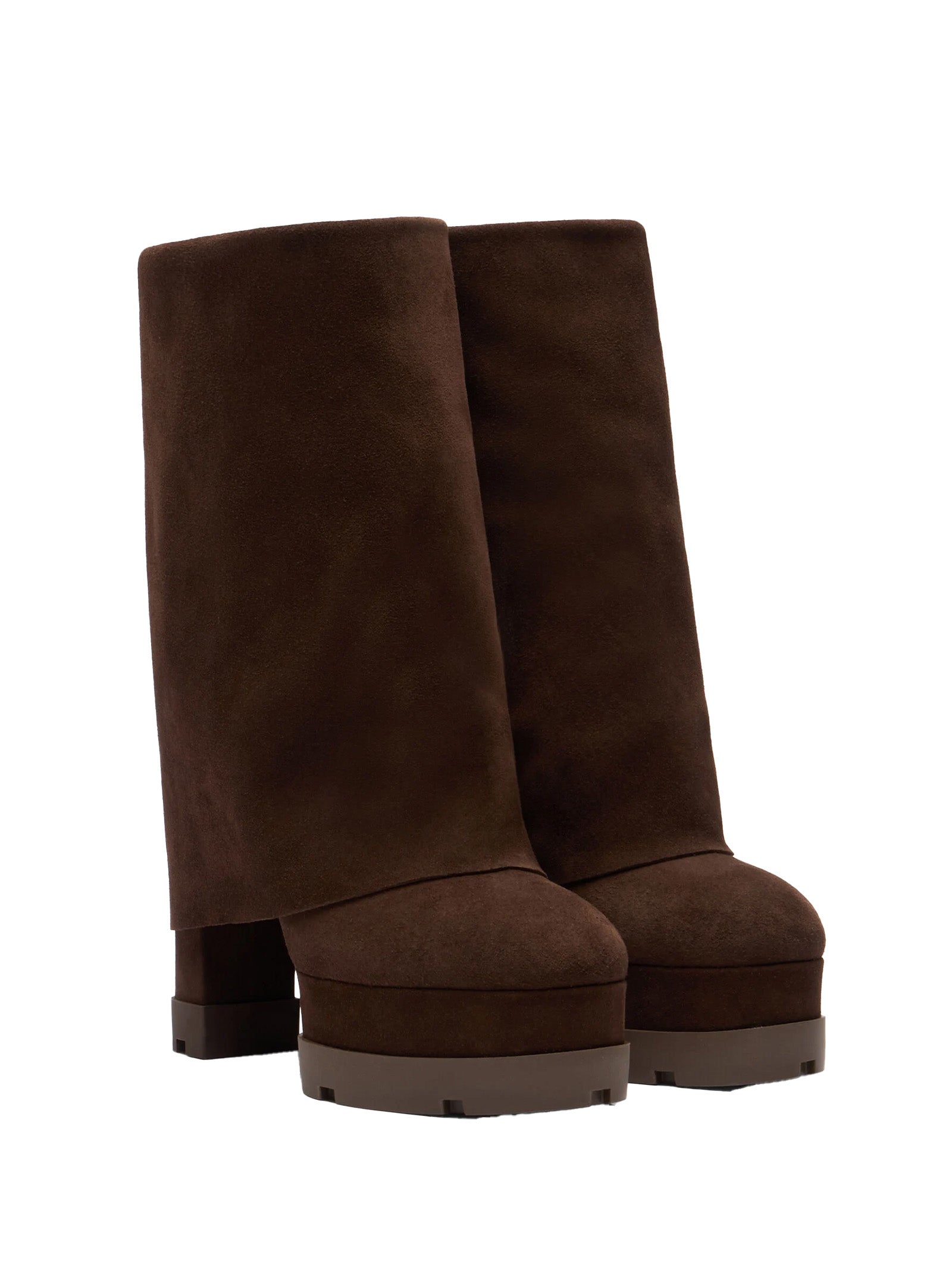 CASADEI Chic Suede Knee-High Boot