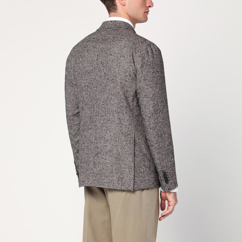 TAGLIATORE Patterned Double-Breasted Jacket