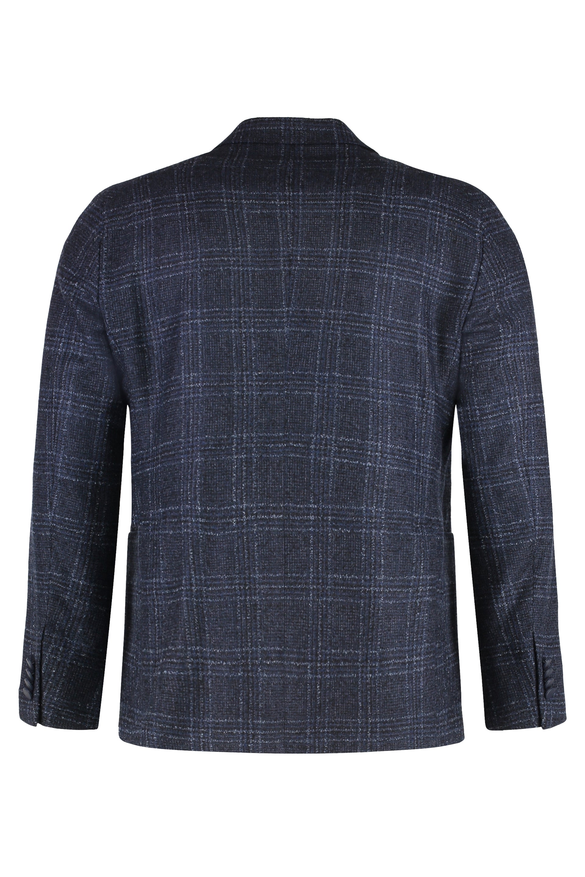 TAGLIATORE Prince-of-Wales Wool Jacket for Men
