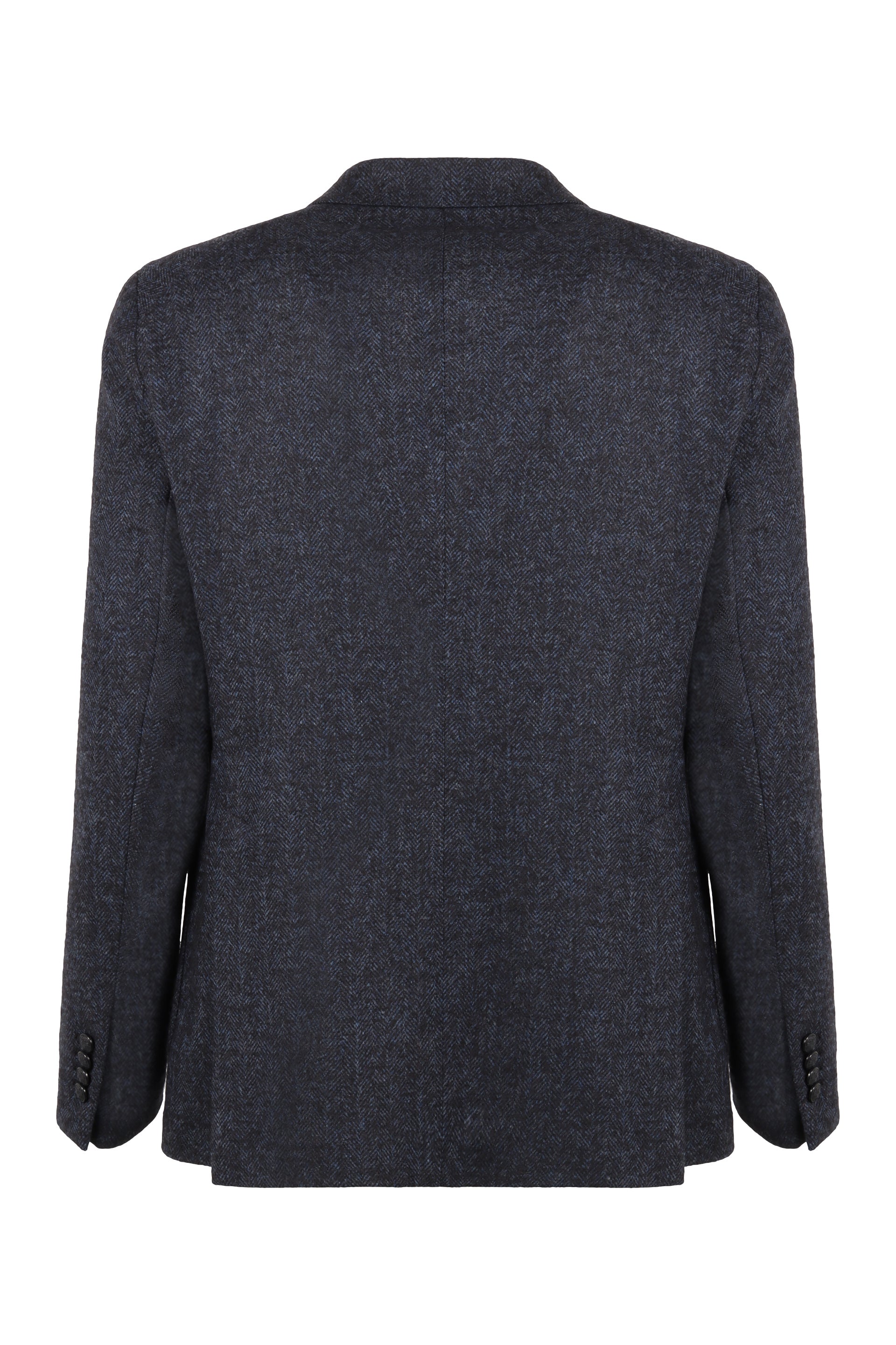TAGLIATORE Classic Double-Breasted Wool Blazer for Men