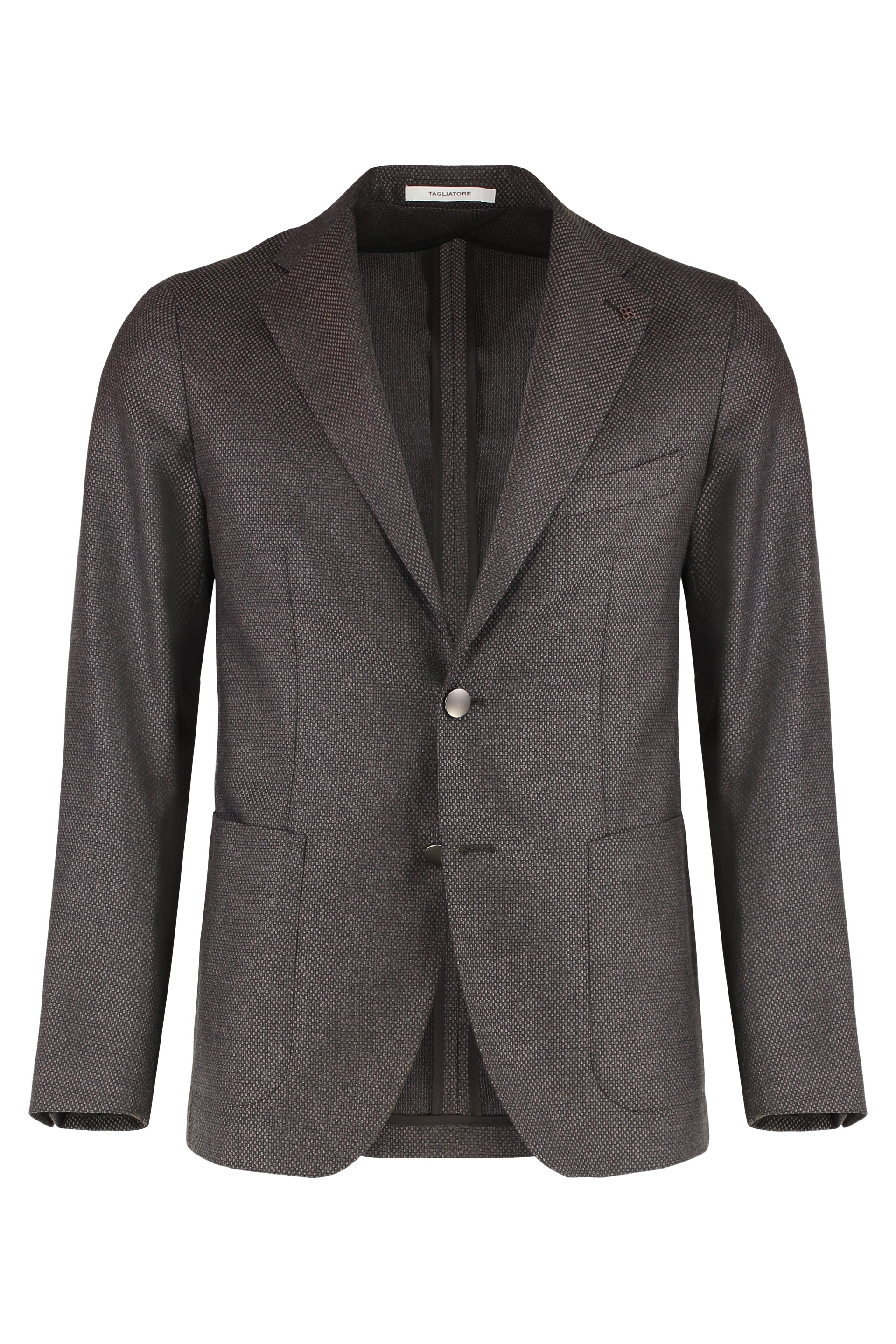 TAGLIATORE Single-Breasted Wool Jacket