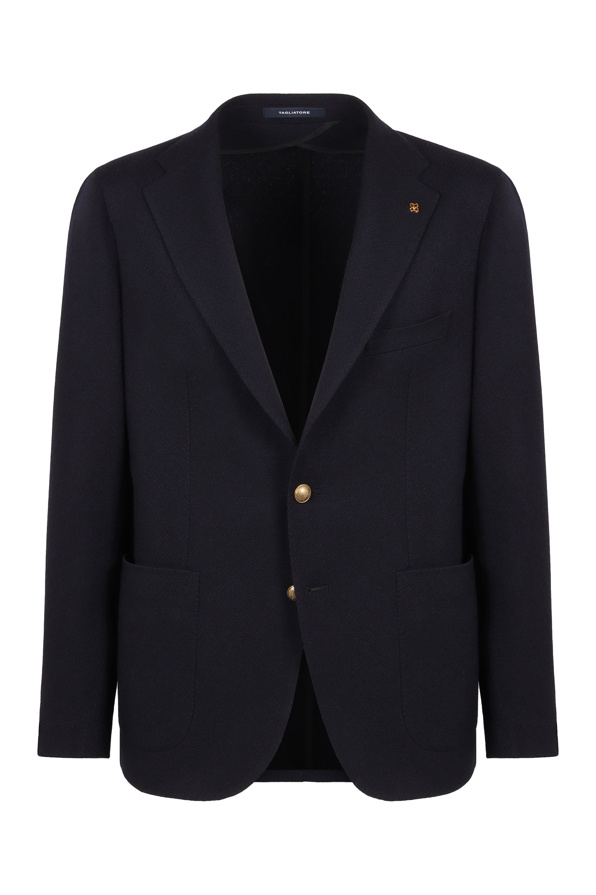 TAGLIATORE Single-Breasted Virgin Wool Jacket