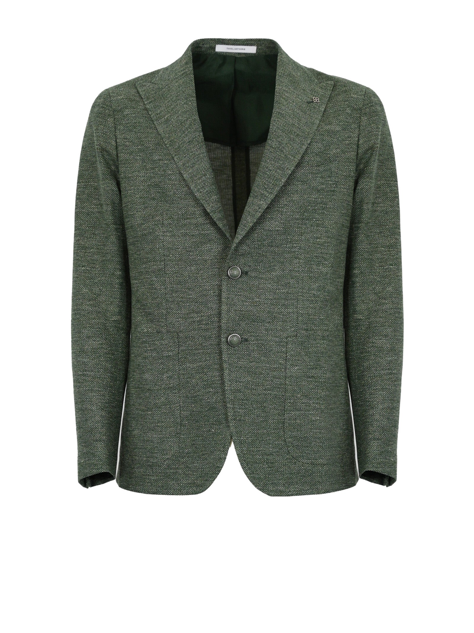 TAGLIATORE Linen Outerwear Jacket for Men - SS25 Collection