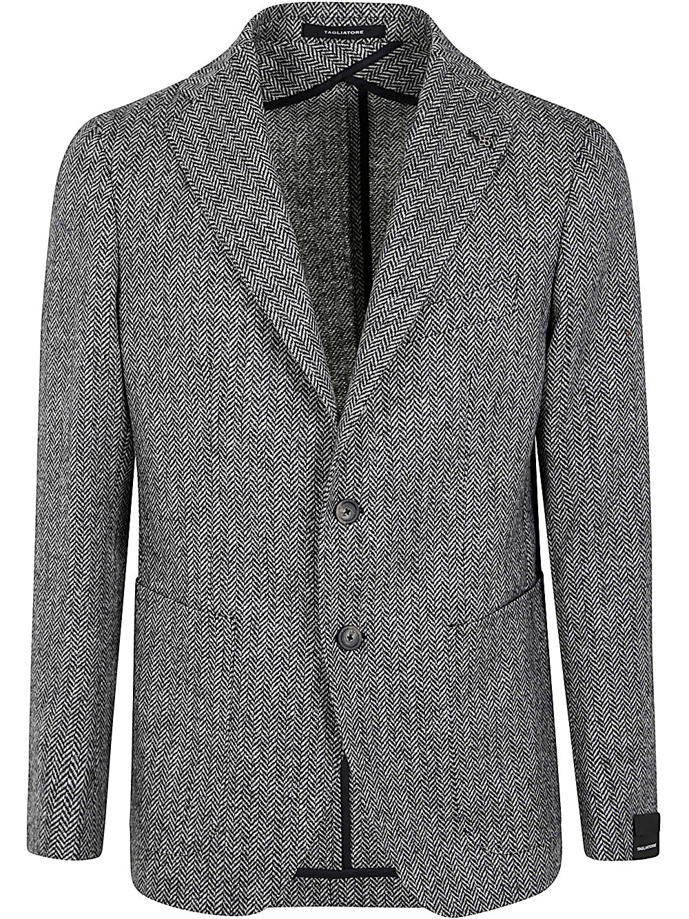 TAGLIATORE Single-Breasted Wool Jacket for Men