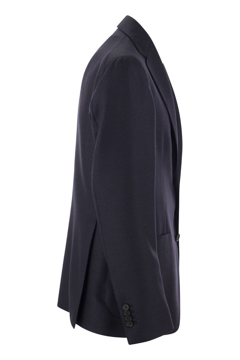 TAGLIATORE Men's Virgin Wool Jacket with Two-Button Closure