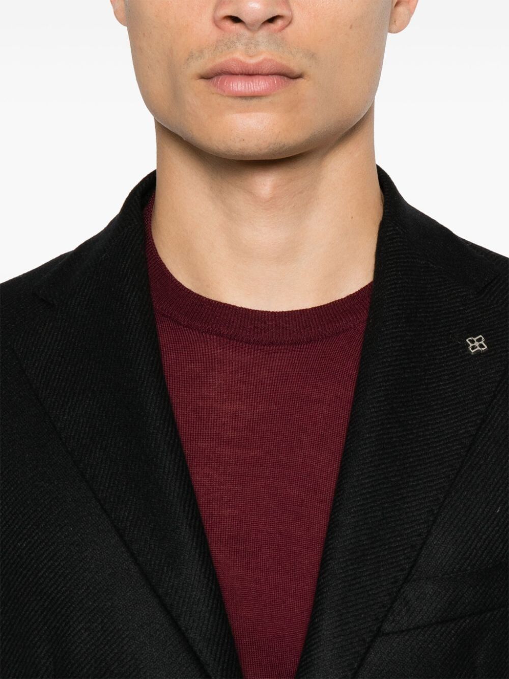 TAGLIATORE Classic Wool Blend Jacket for Men