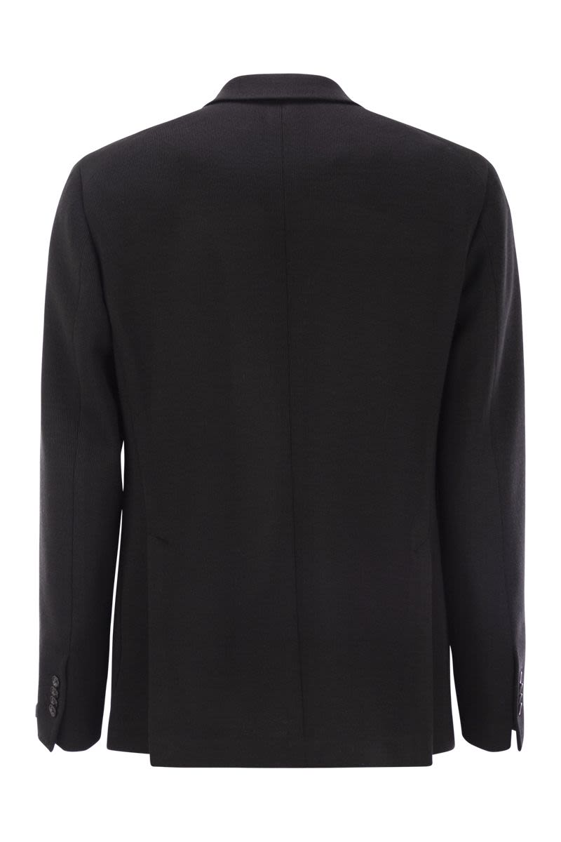 TAGLIATORE Virgin Wool Blend Jacket for Men - Regular Fit