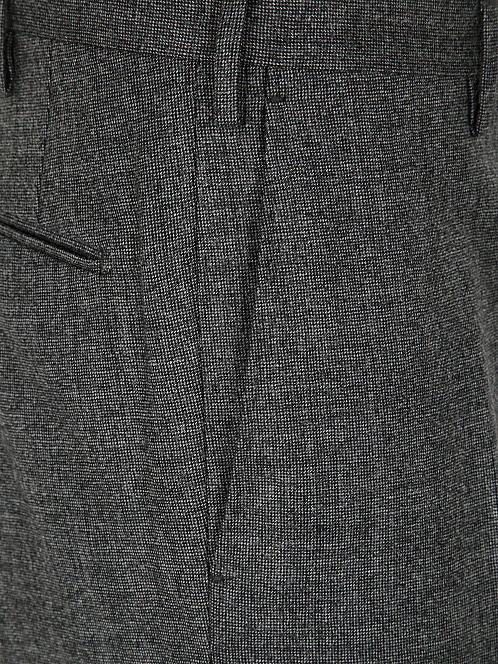 INCOTEX Men's Virgin Wool Trousers for FW24
