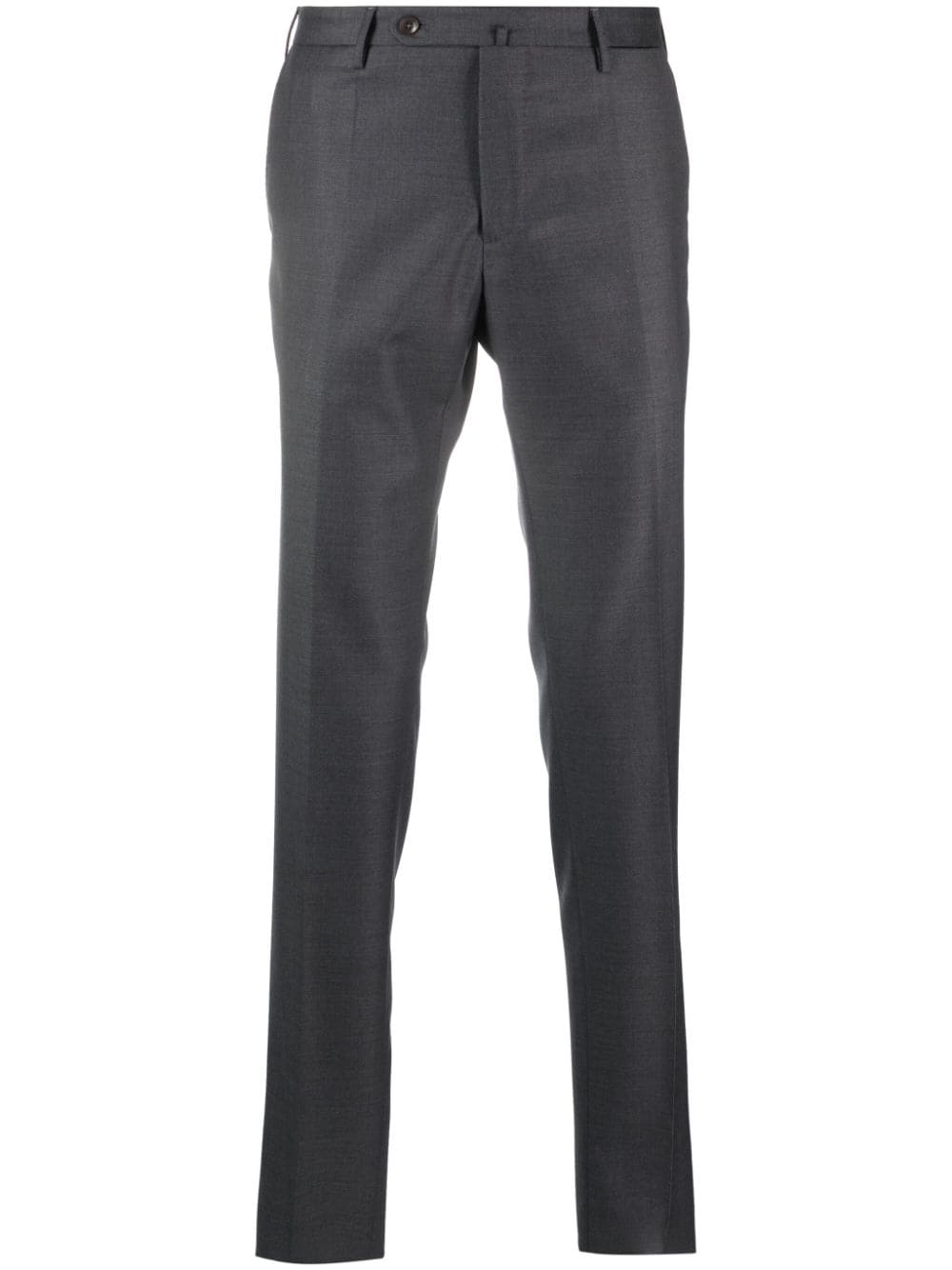 INCOTEX Classic Wool Trousers for Men in Mini Fit