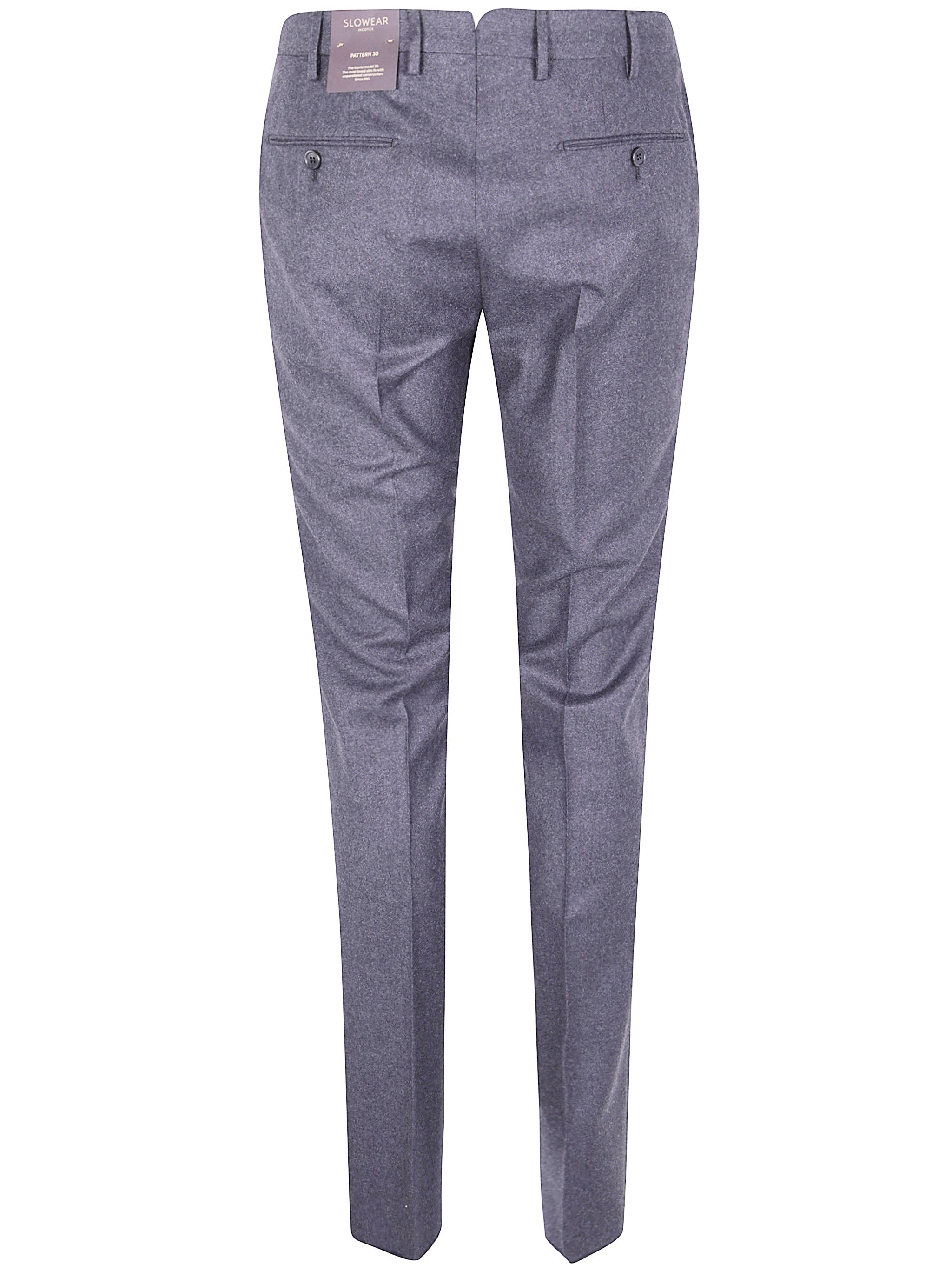 INCOTEX Slim Fit Chino Trousers for Men
