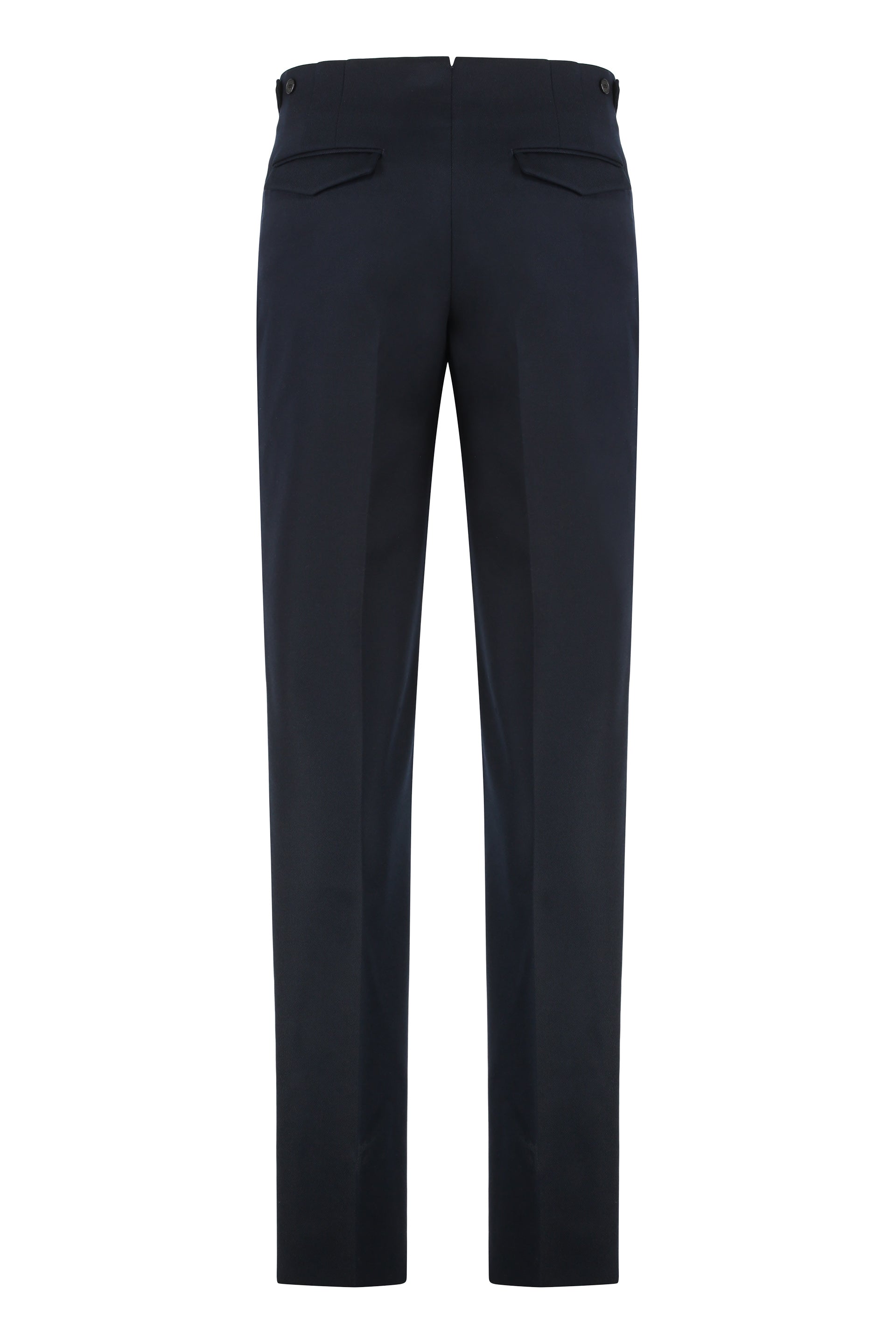 SLOWEAR Slim Fit Virgin Wool Pants for Men