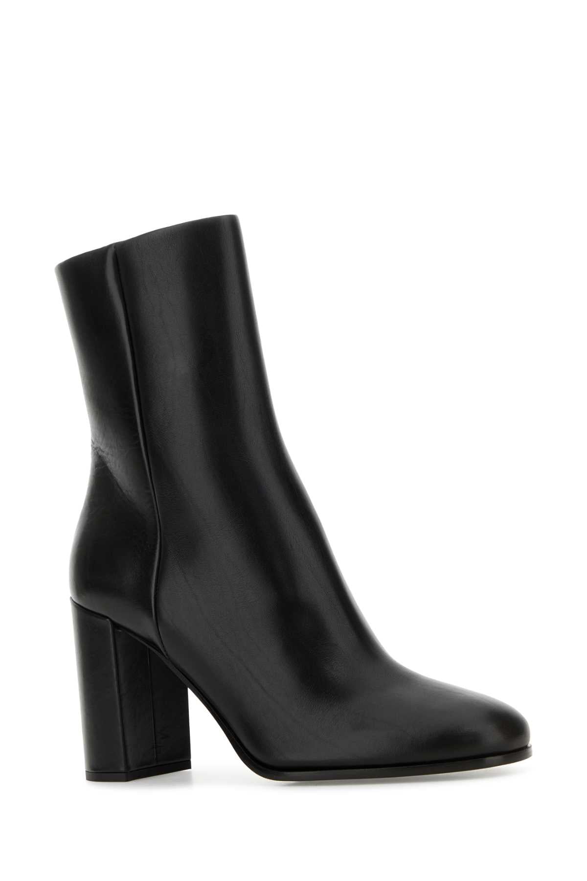 PRADA Stylish Leather Ankle Boots for Women
