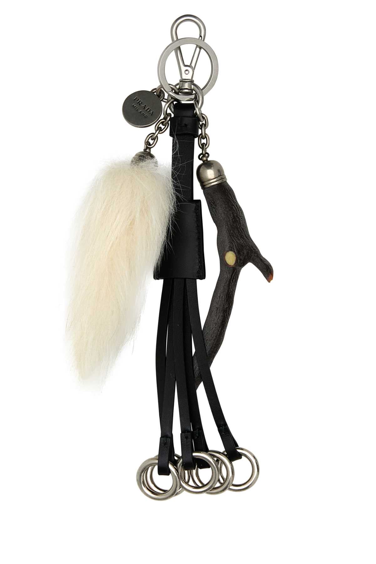 PRADA Leather Key Ring