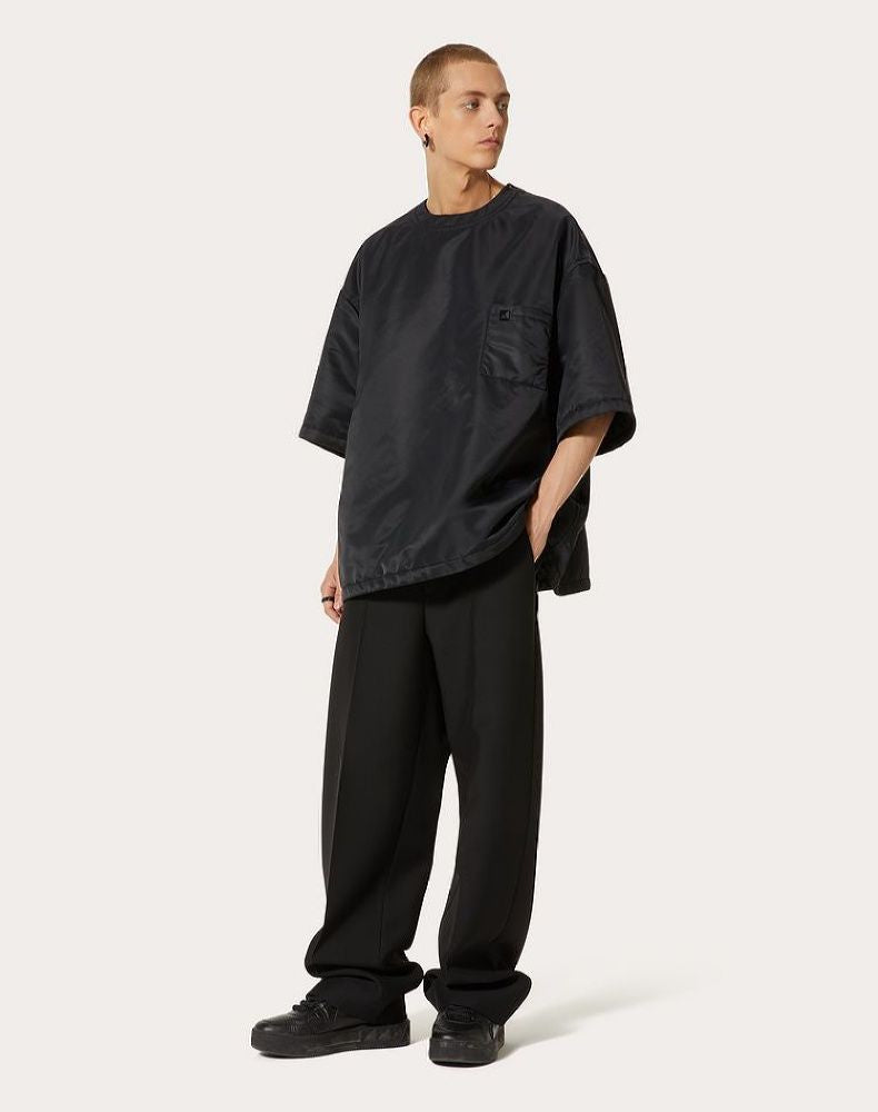 VALENTINO GARAVANI Oversize Nylon Shirt for Men