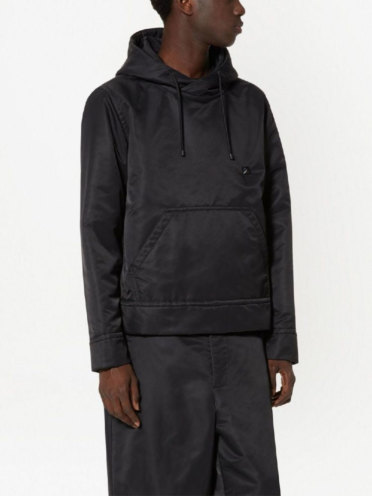 VALENTINO Classic Hoodie Sweatshirt with Drawstring