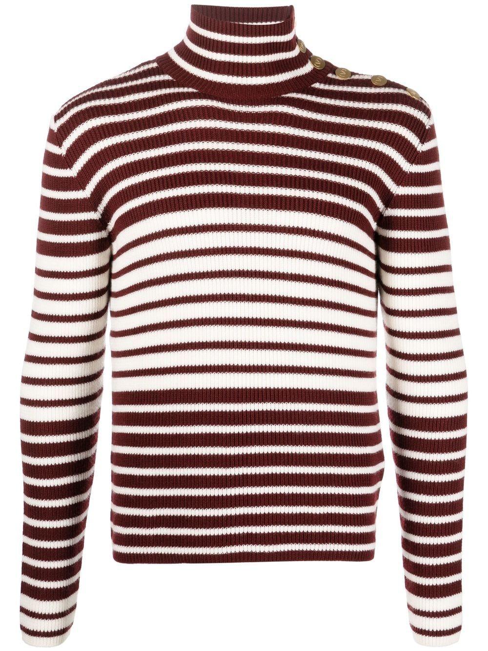 VALENTINO Alto Neck Slim Fit Sweater