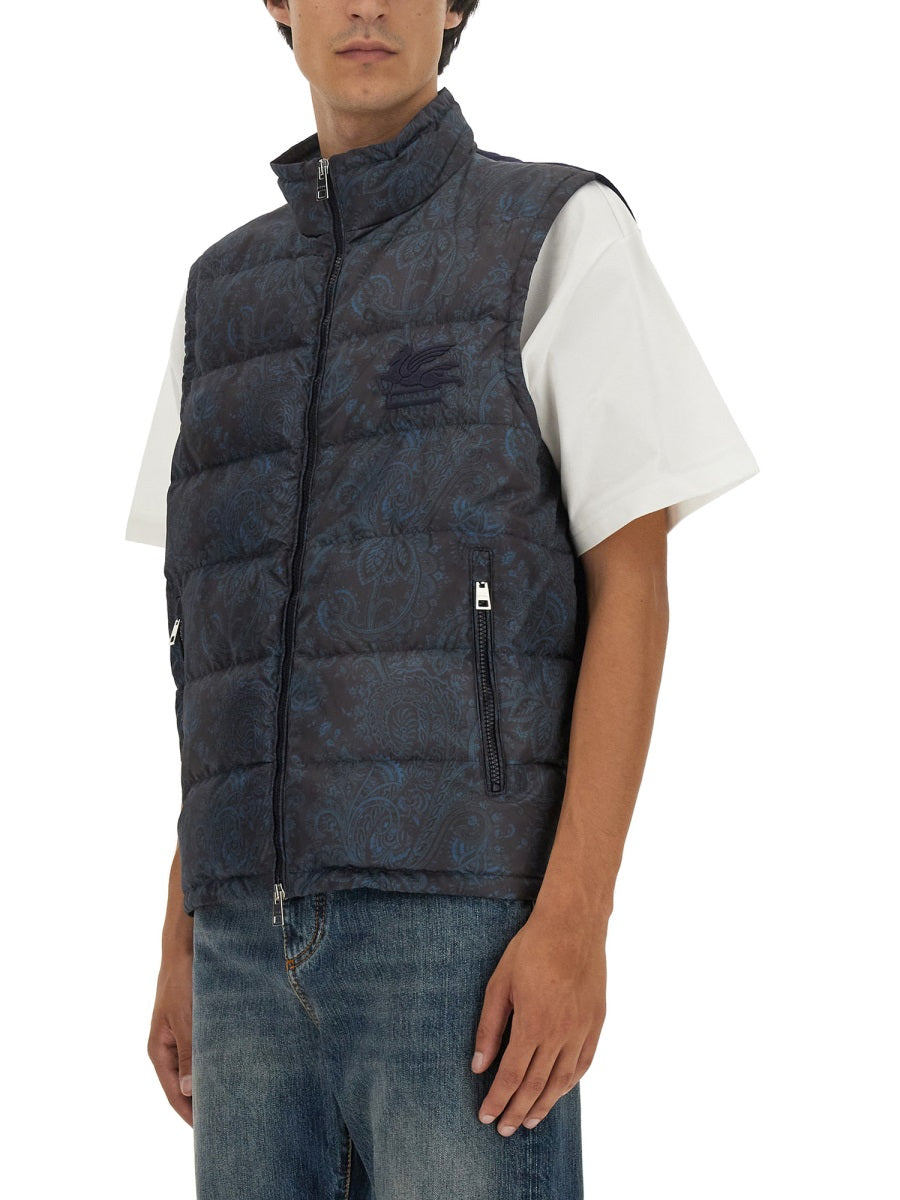 ETRO Paisley Print Vest - Regular Fit, Size L
