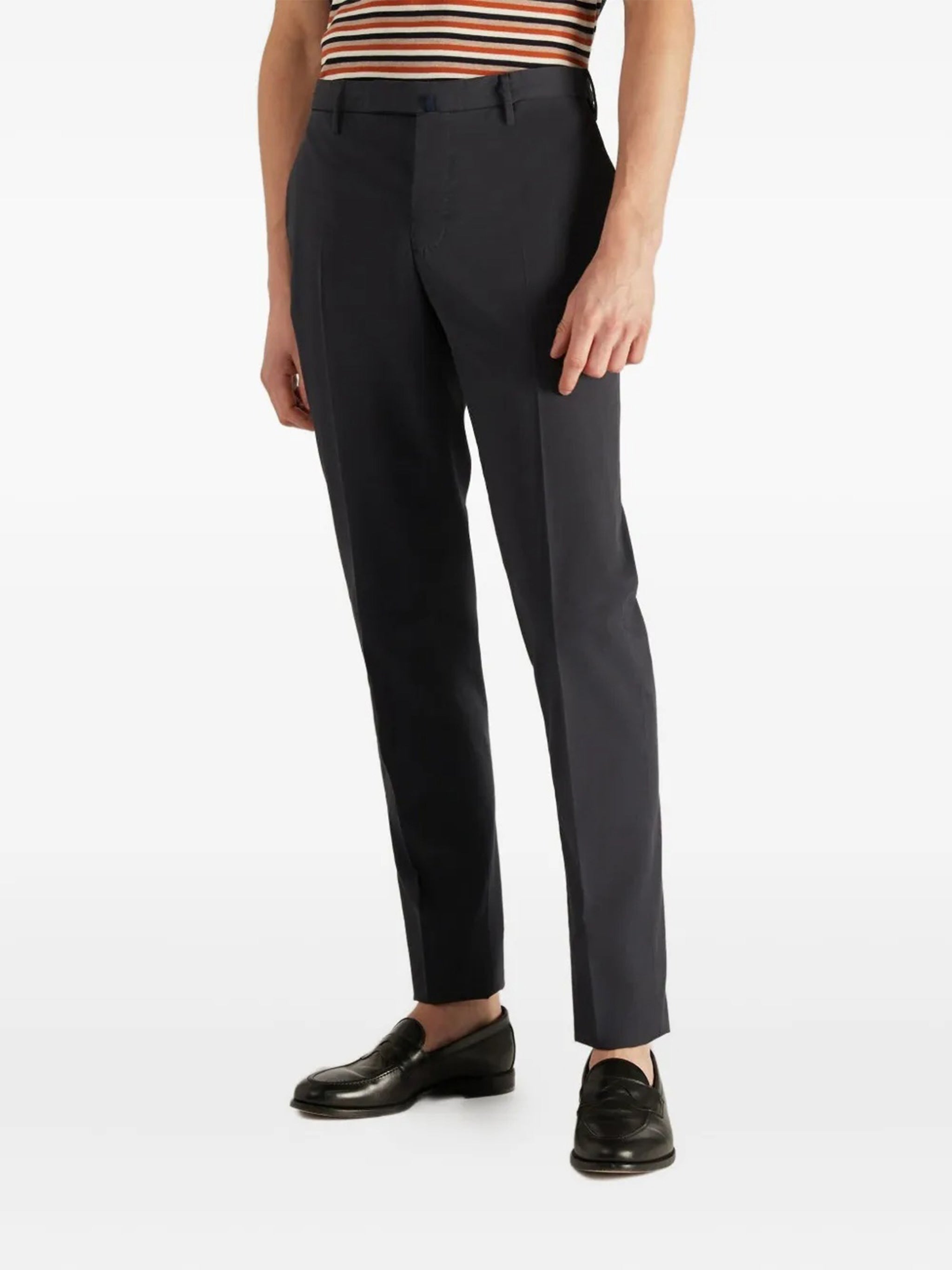 INCOTEX Classic Cotton Wool Trousers for Men - Timeless Style
