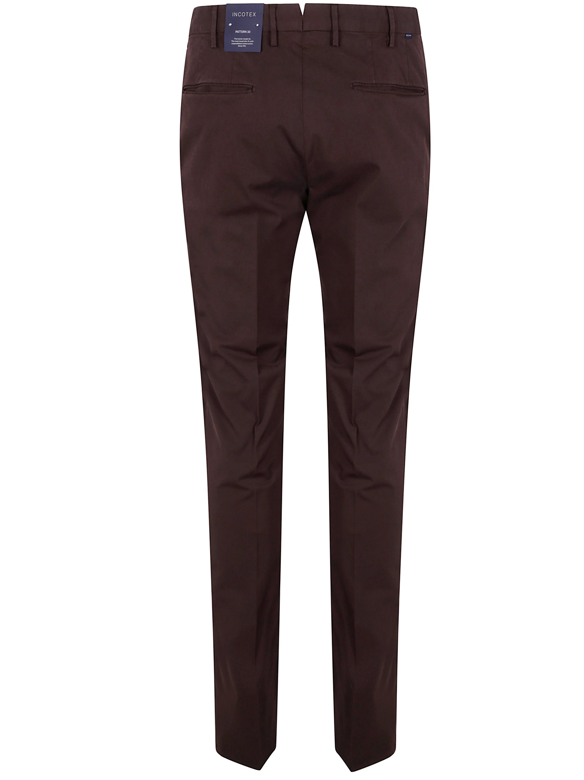 INCOTEX Slim Fit Trousers - SS25 Collection