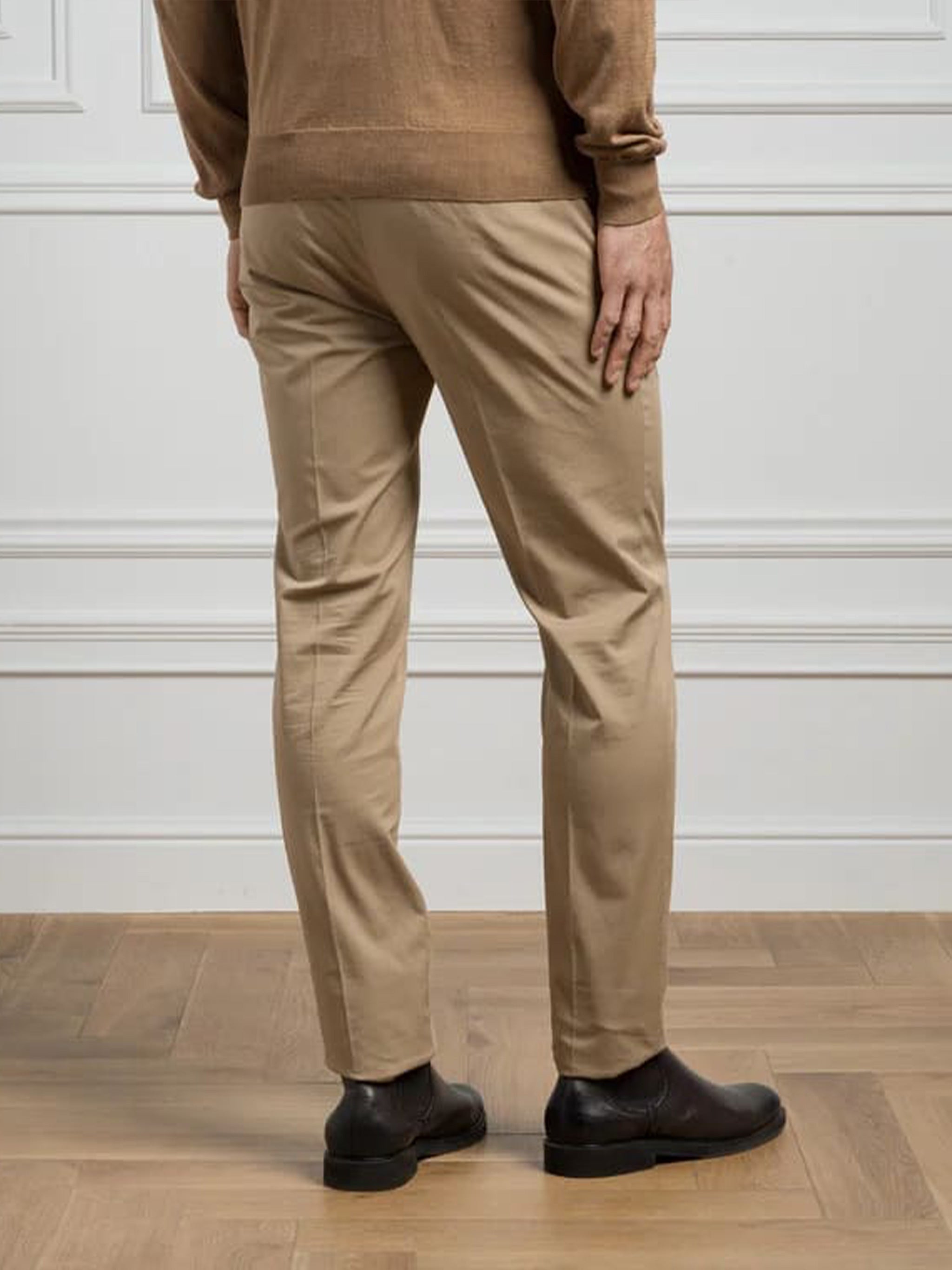 INCOTEX Chic Wool Blend Trousers