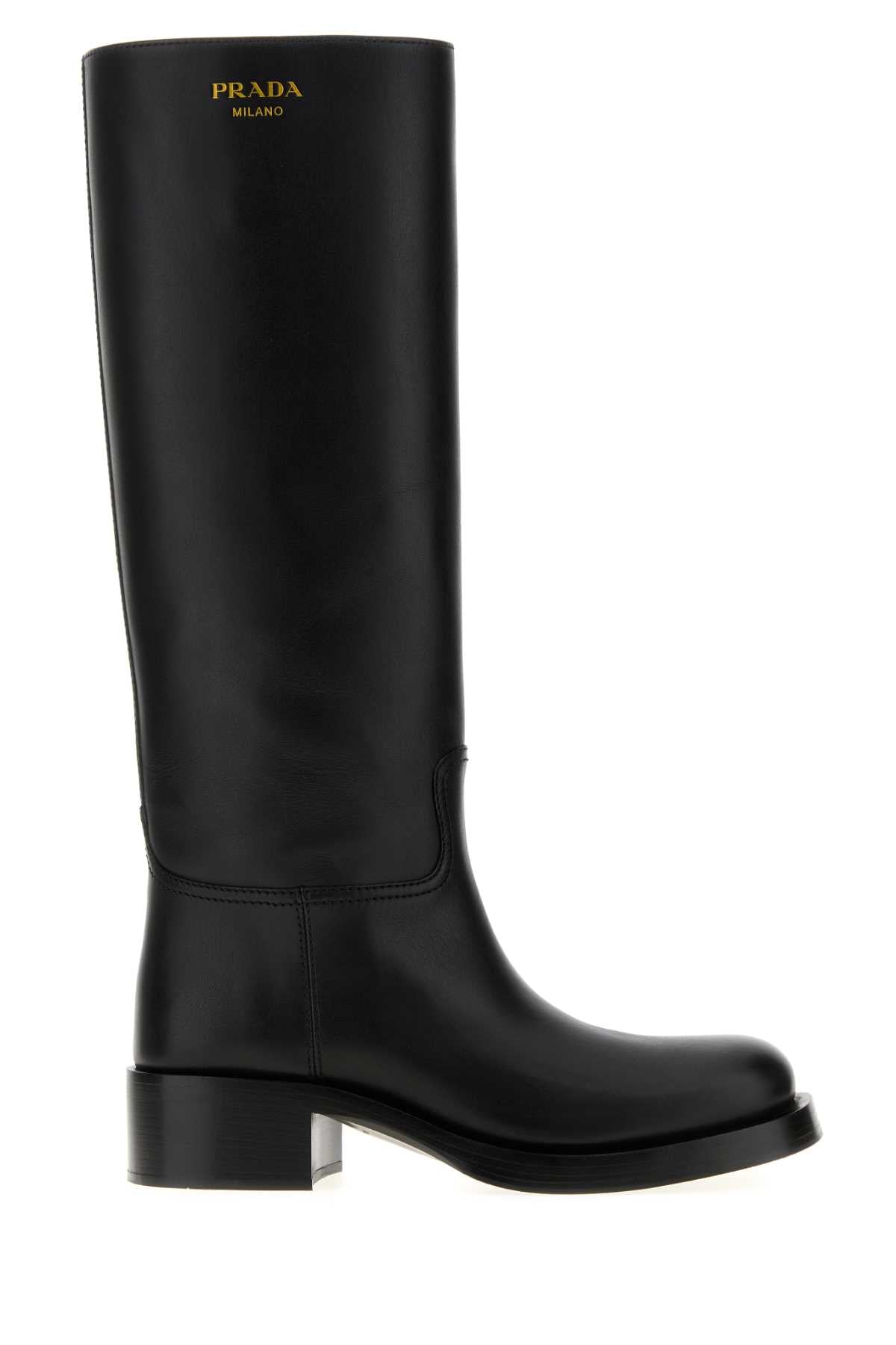 PRADA Leather Ankle Boots for Women