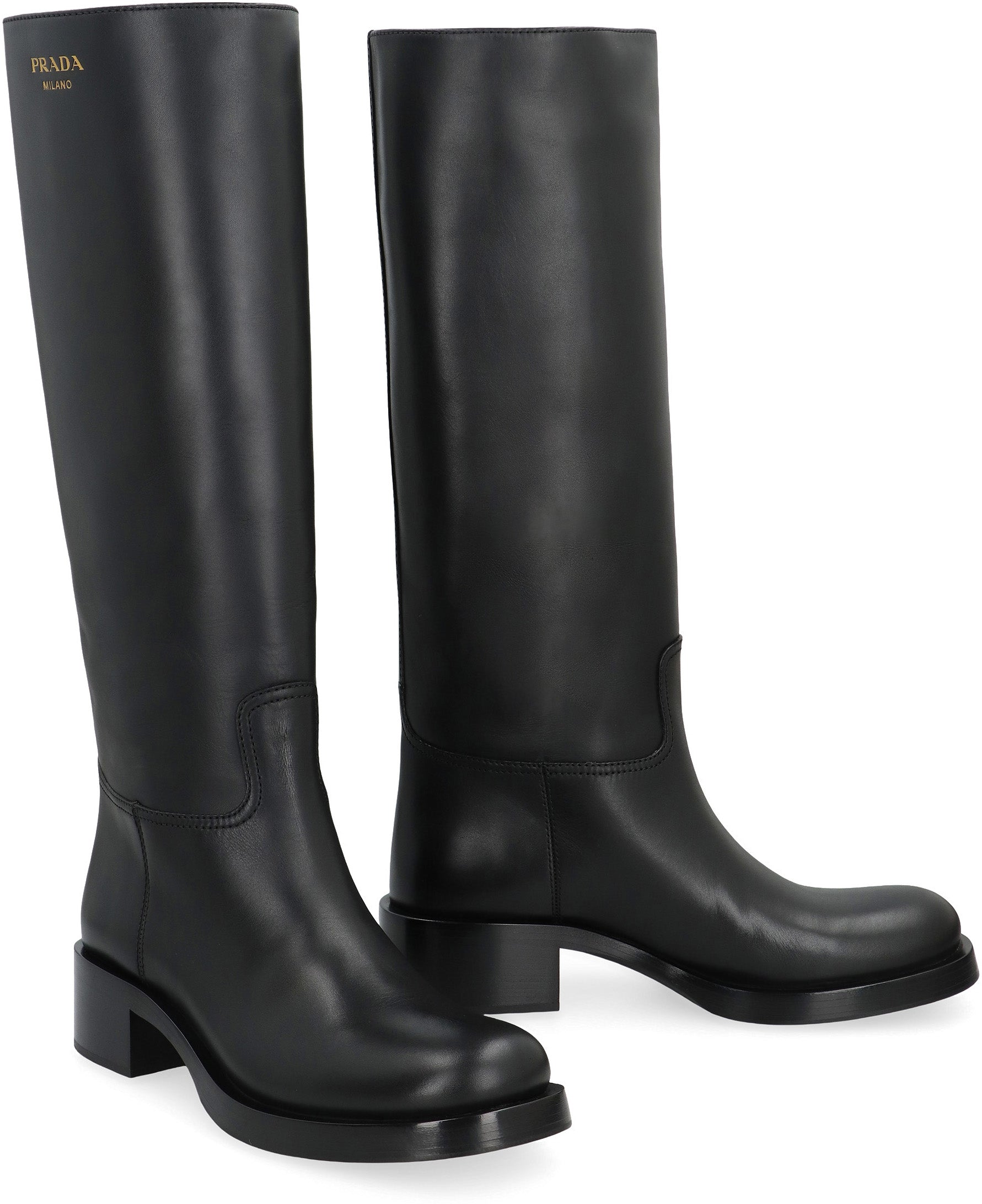 PRADA Stylish Leather Boots for Women