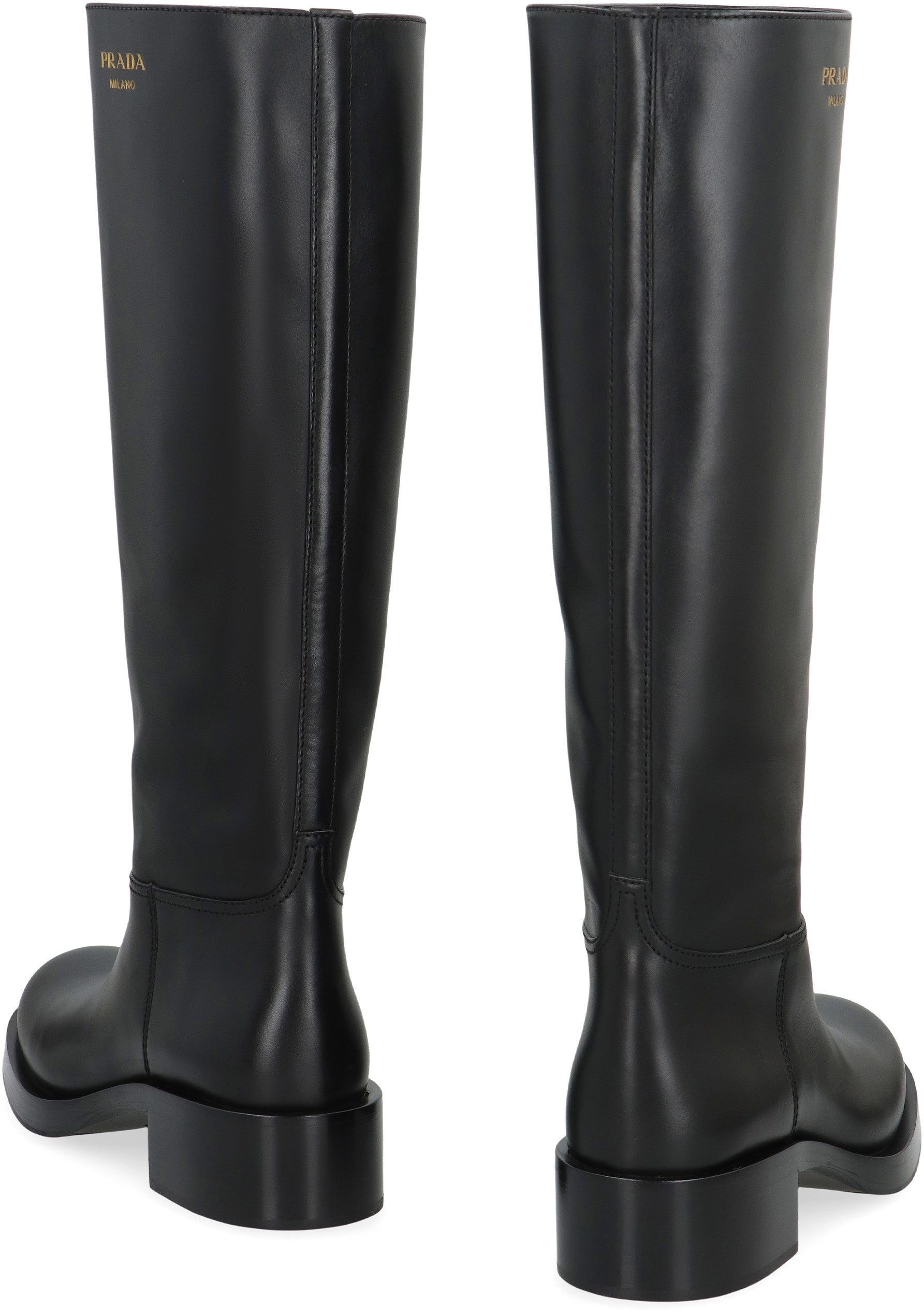PRADA Stylish Leather Boots for Women
