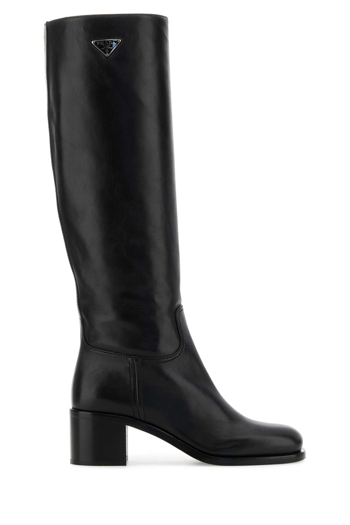 PRADA Elegant Women's Leather Boots for Fall 2025