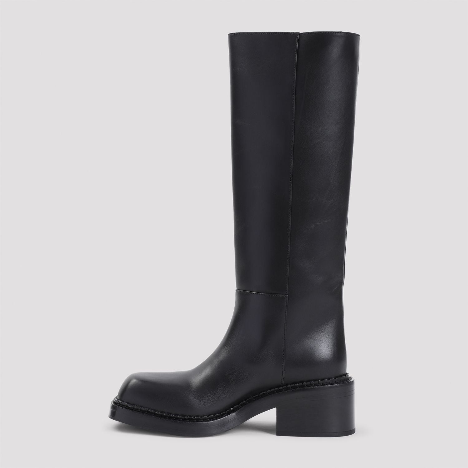 PRADA Chic Leather Ankle Boots for Women