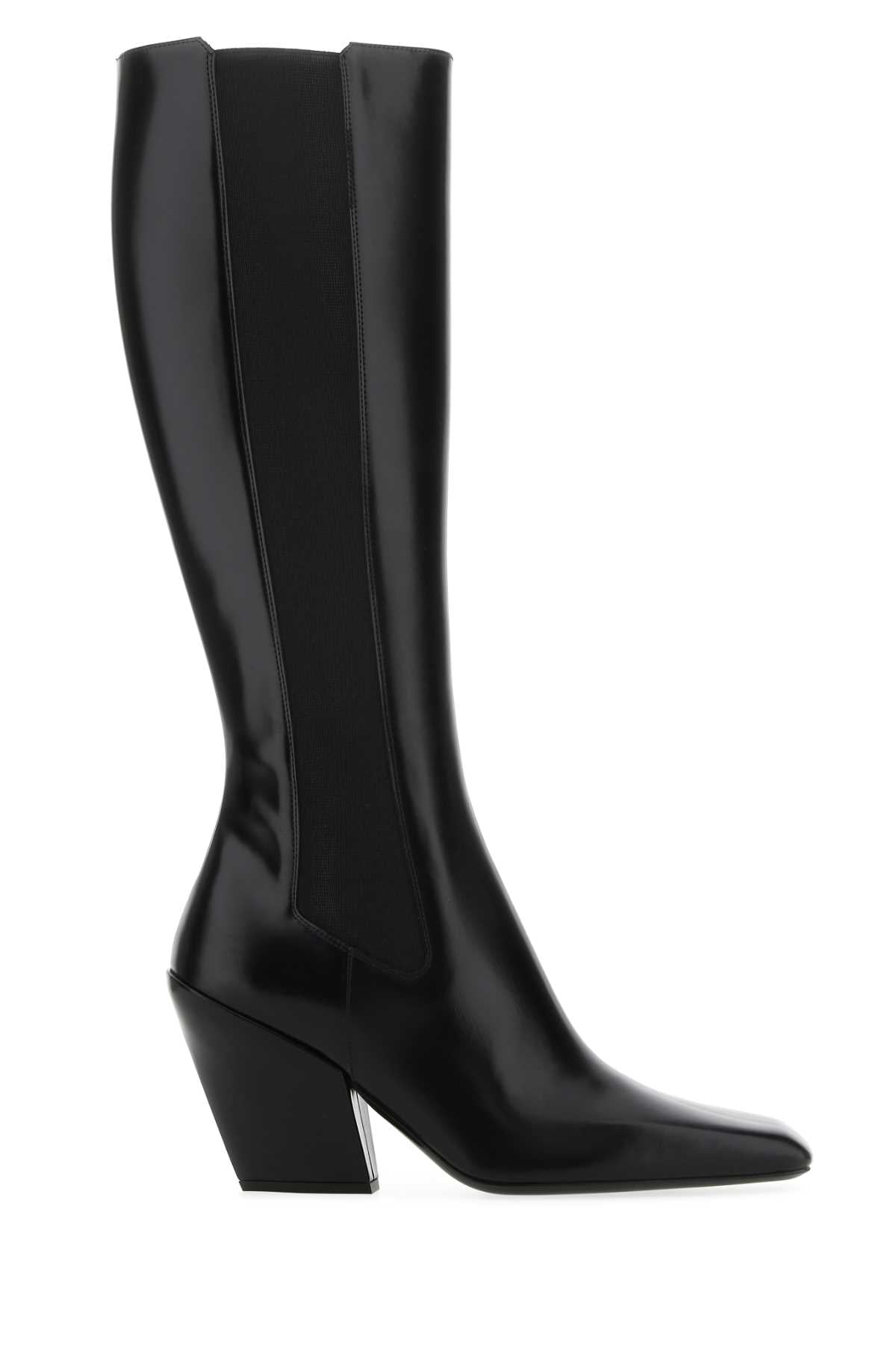 PRADA Elegant Leather Boots for Women - FW22 Collection