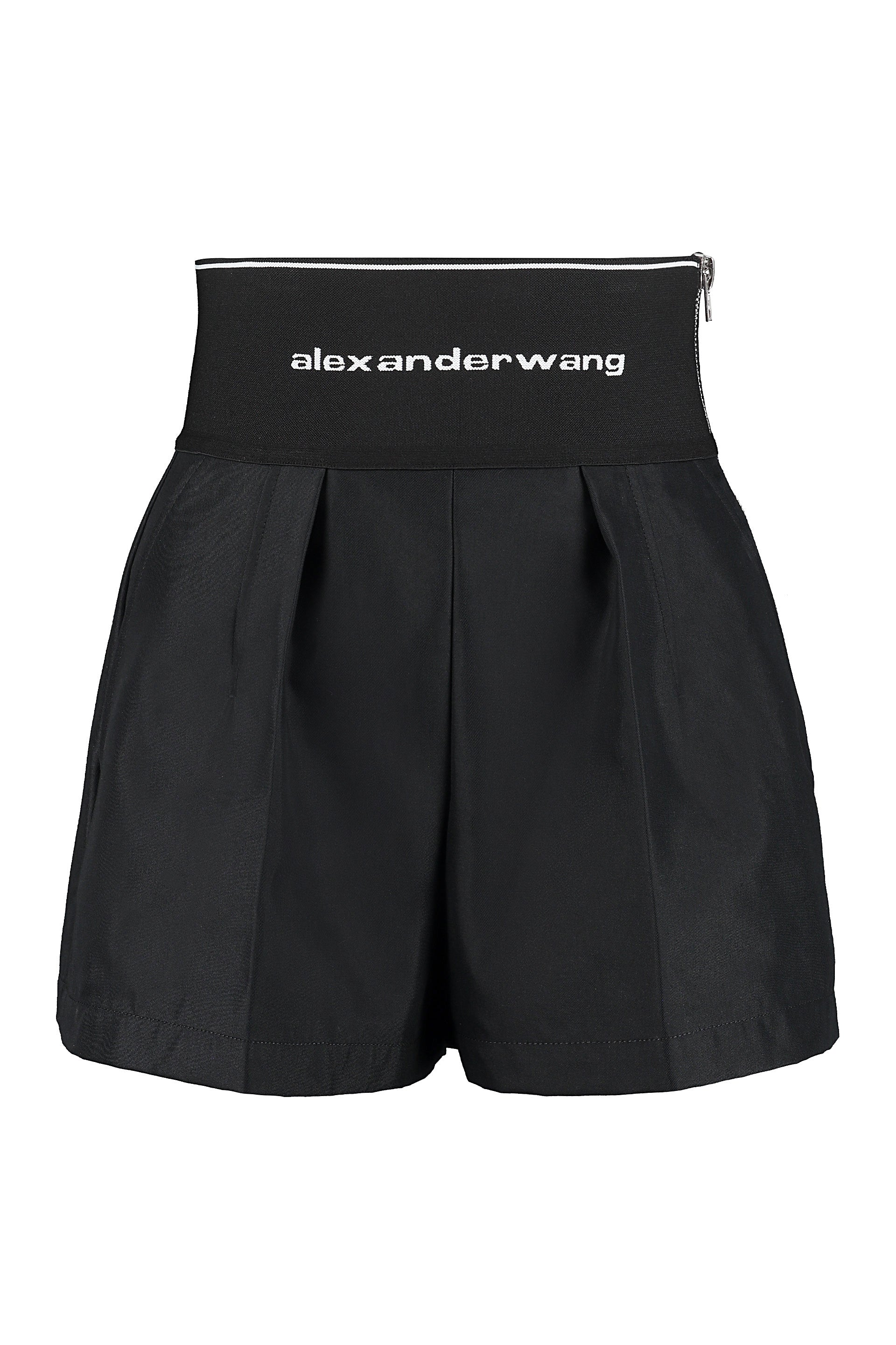 ALEXANDER WANG Logo Waistband Safari Shorts