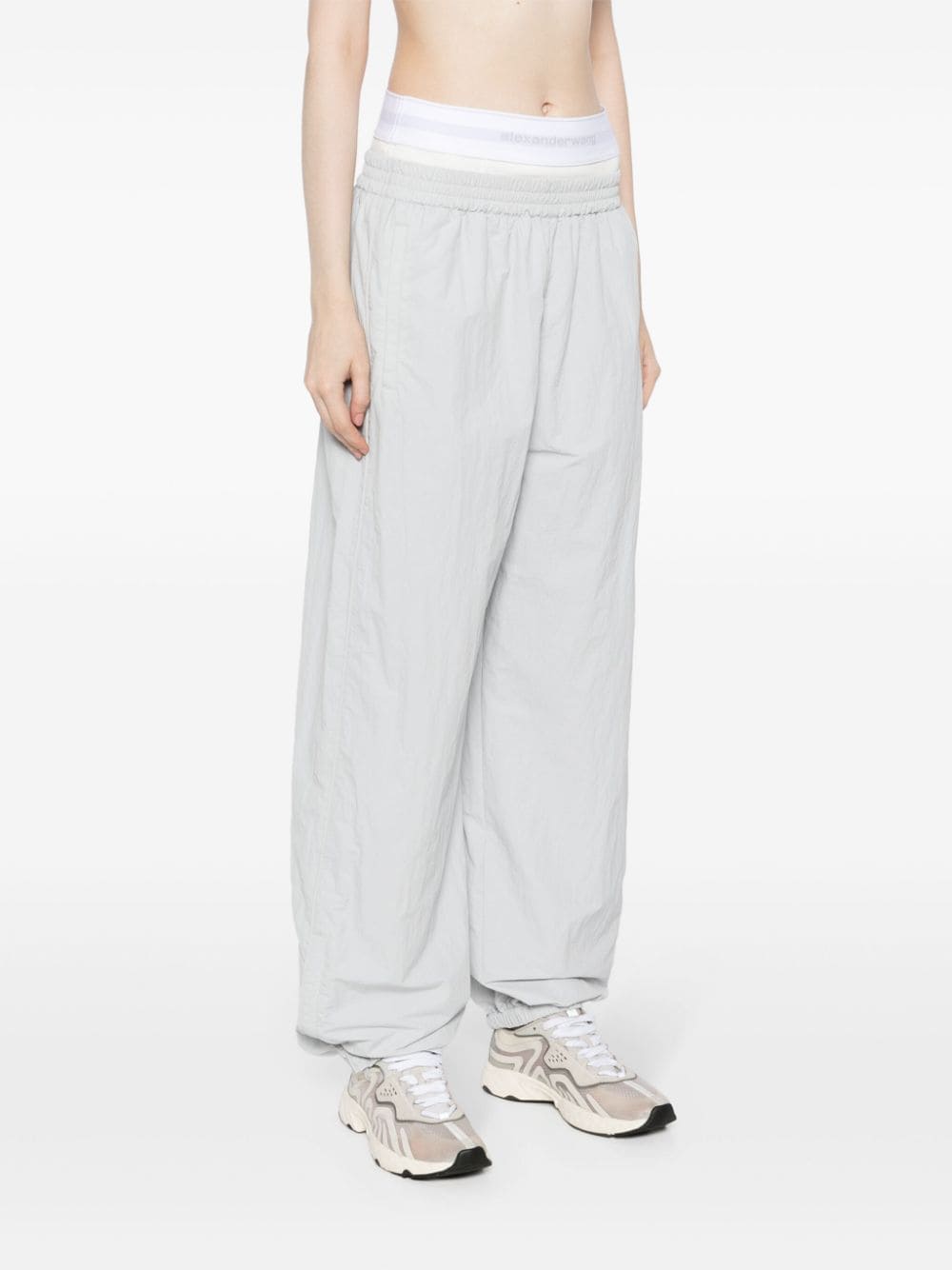 ALEXANDER WANG Relaxed Fit Sports Pants with Integrated Underwear - Size S