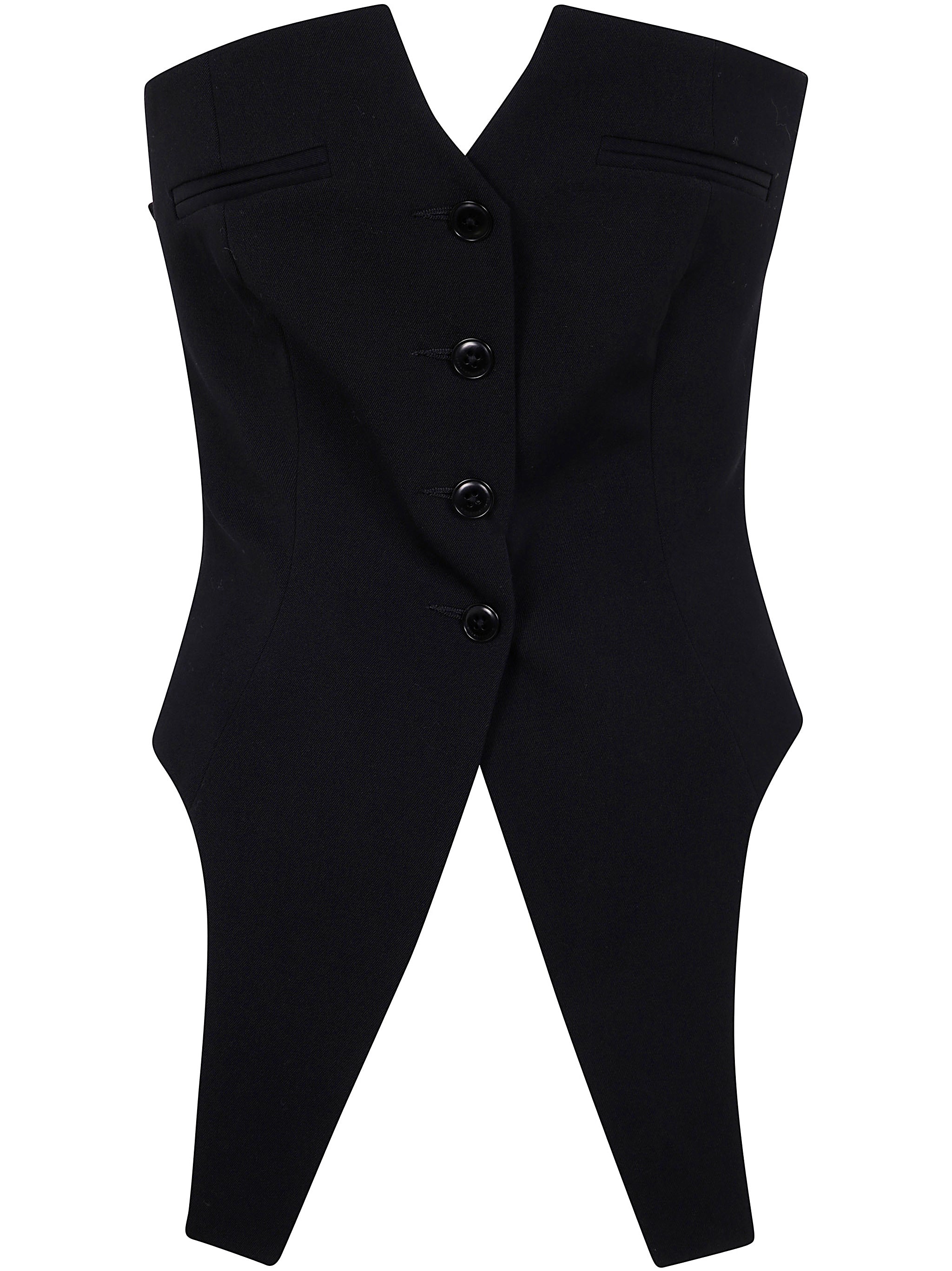 ALEXANDER WANG Deconstructed Vest for Women - SS25