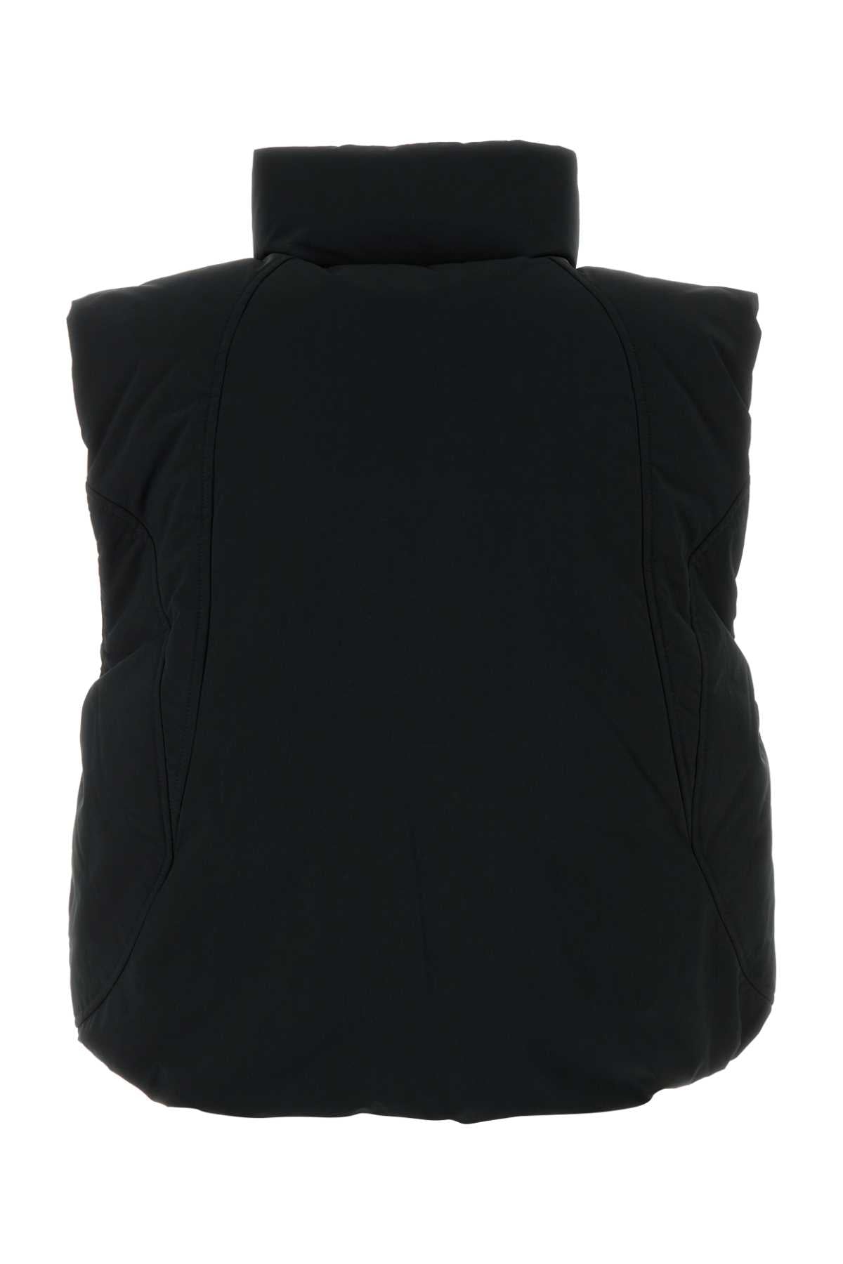 ALEXANDER WANG Polyester Blend Down Jacket with Dome Silicone Patch