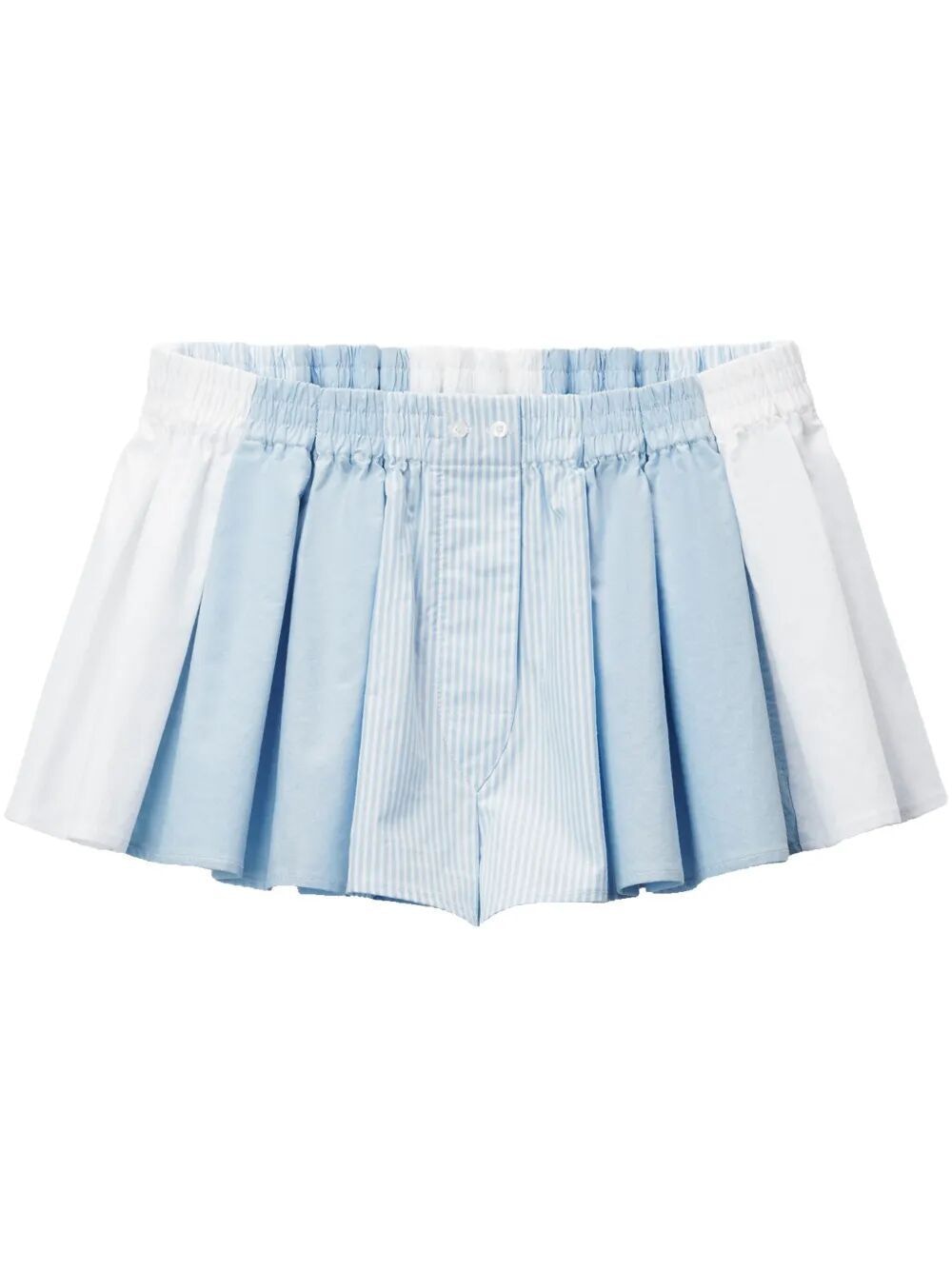 ALEXANDER WANG Pleated Boxer Shorts for Women - SS25 Collection
