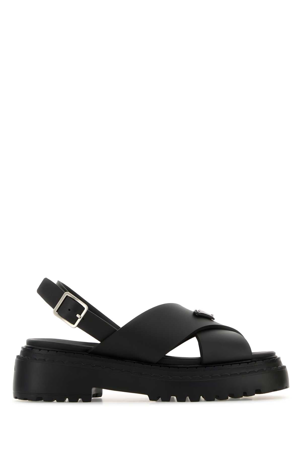 PRADA Rubber Sandals for Women - FW25 Collection