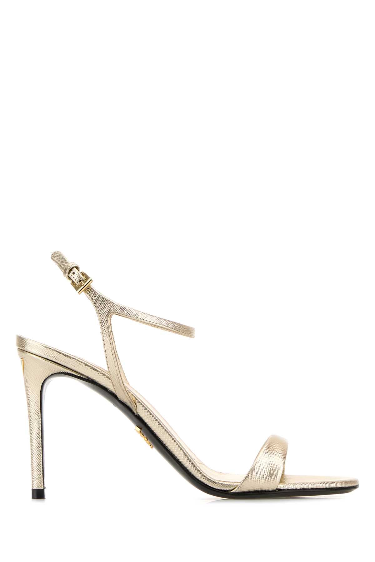 PRADA Elegant Leather Sandals for Women - SS26 Collection