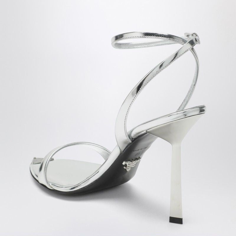 PRADA Elevated Metallic Leather High Sandals - FW25