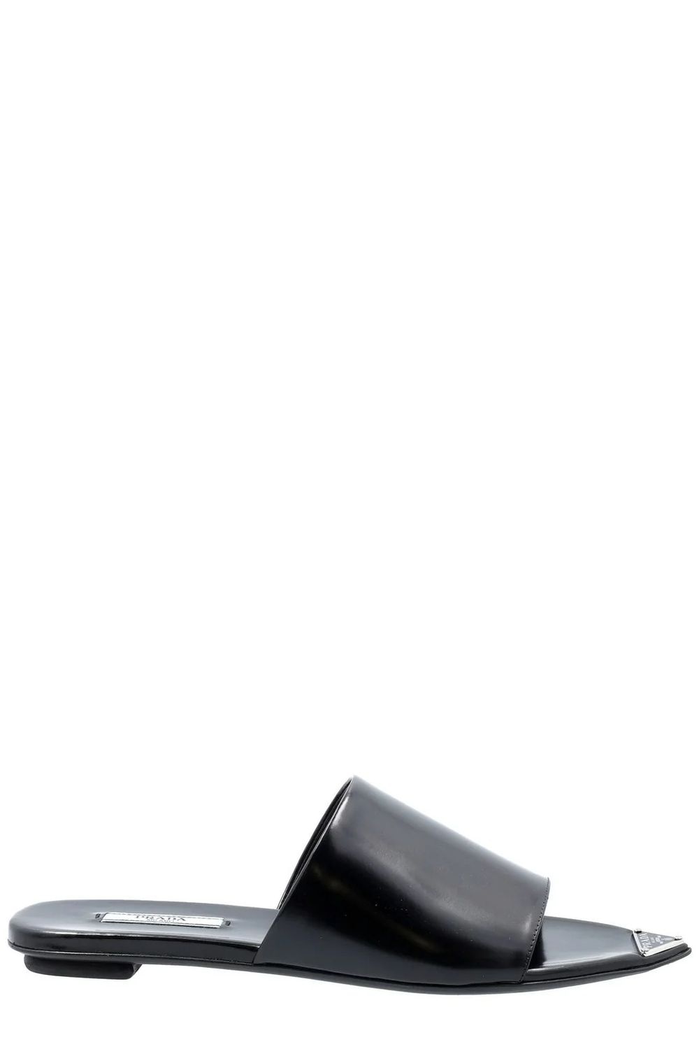 PRADA Elegant Leather Slippers for Women