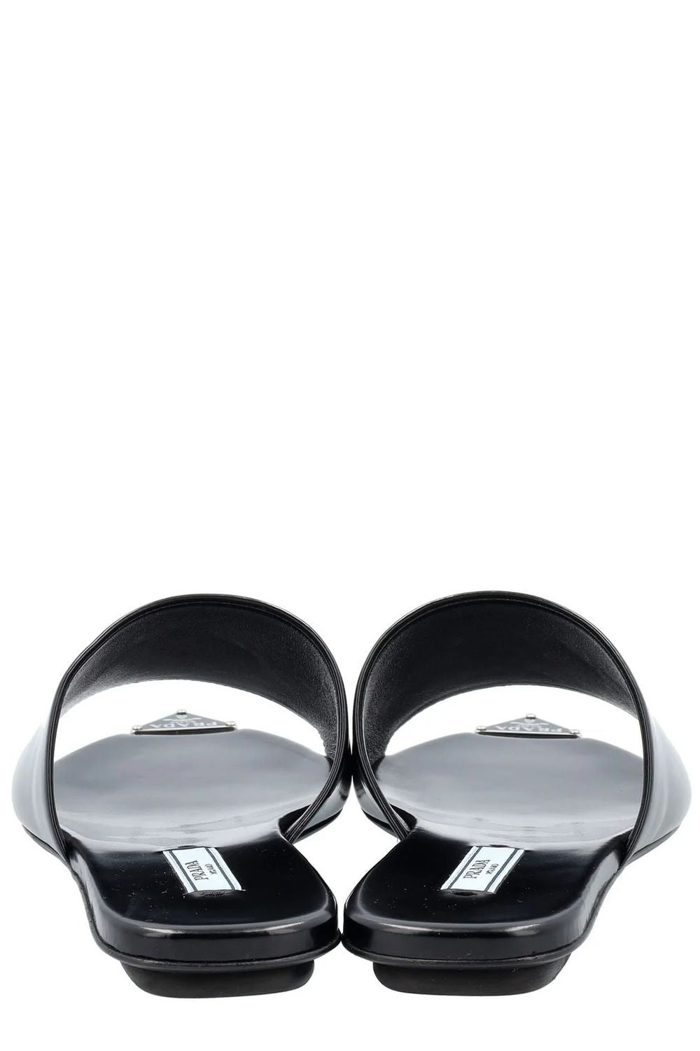 PRADA Elegant Leather Slippers for Women