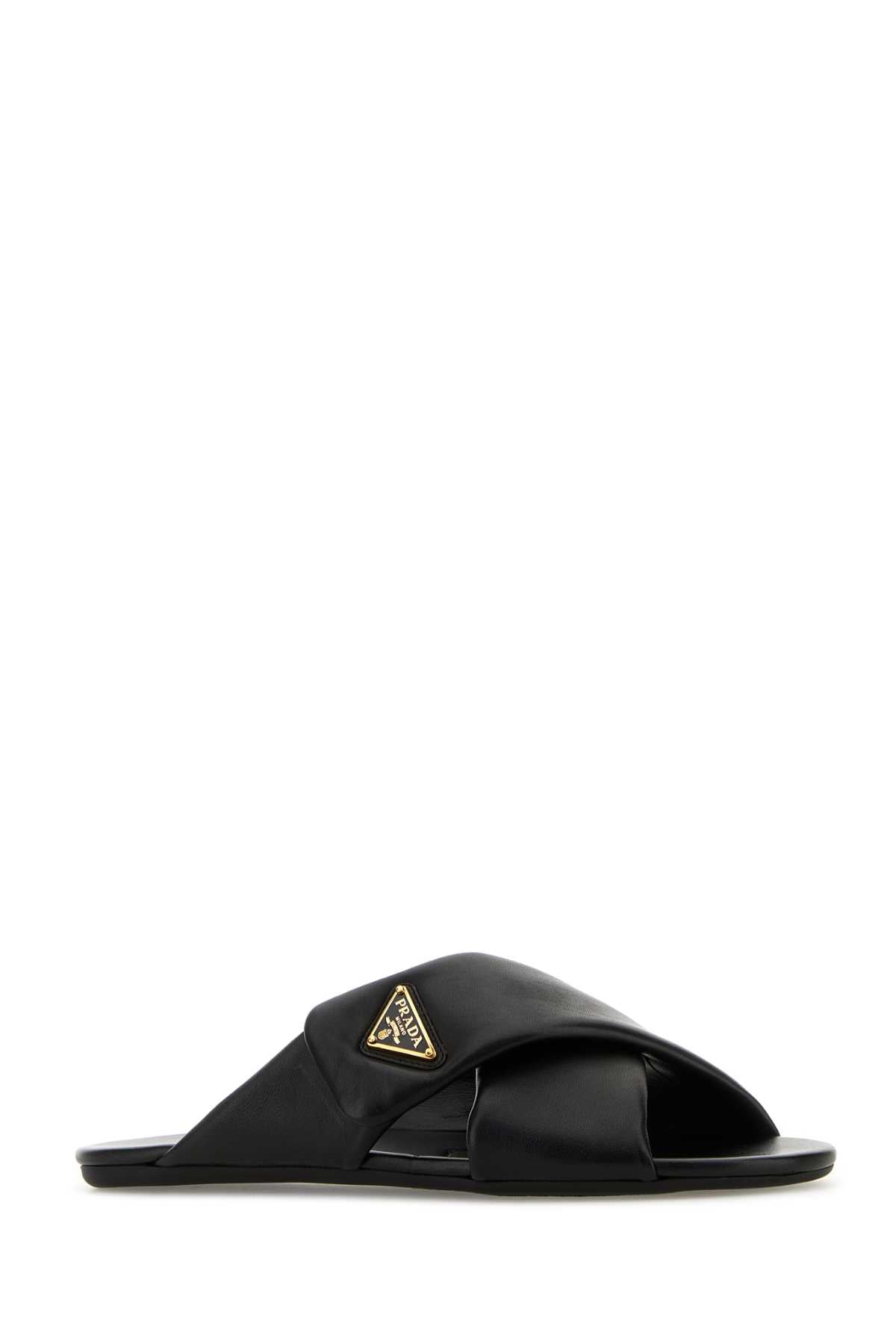 PRADA Luxury Nappa Leather Slippers for Women