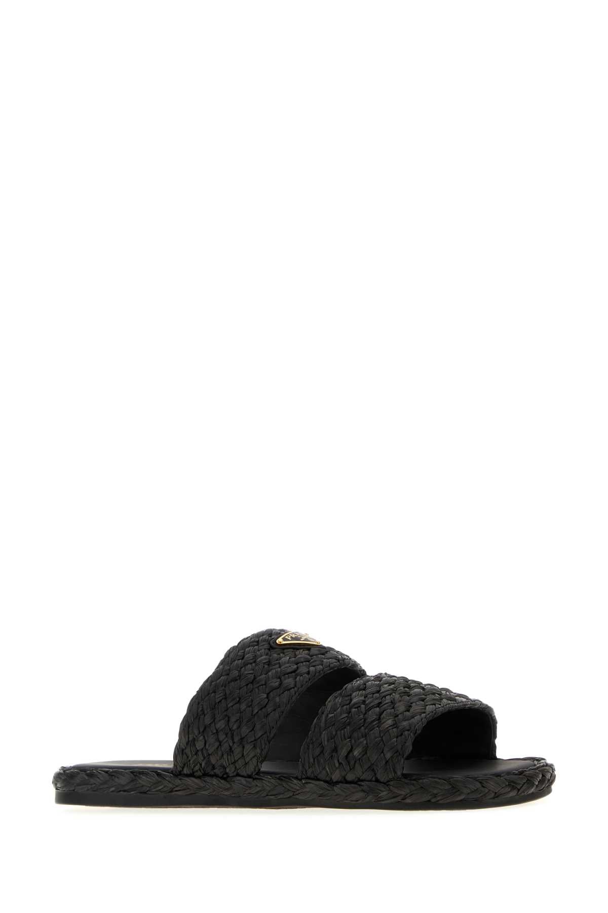 PRADA Women's Raffia Slippers