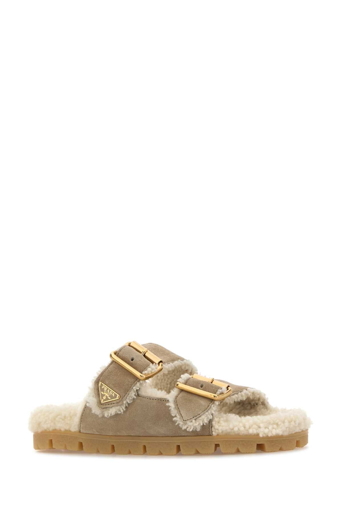 PRADA Suede Slippers for Women