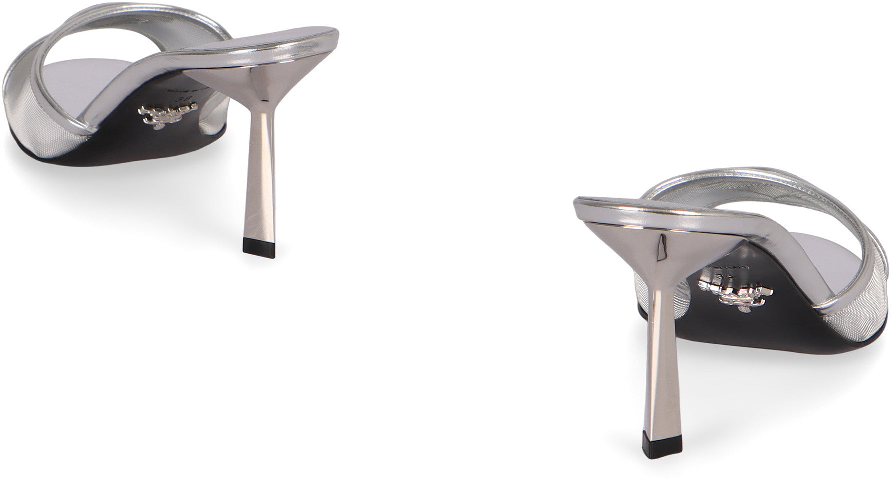 PRADA Elegant High-Heeled Sandals with 8.5 cm Heel