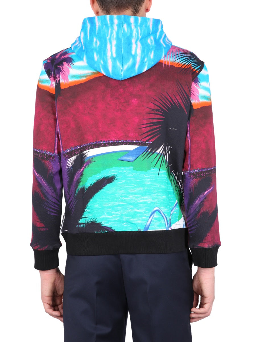 ETRO California Print Hoodie for Men