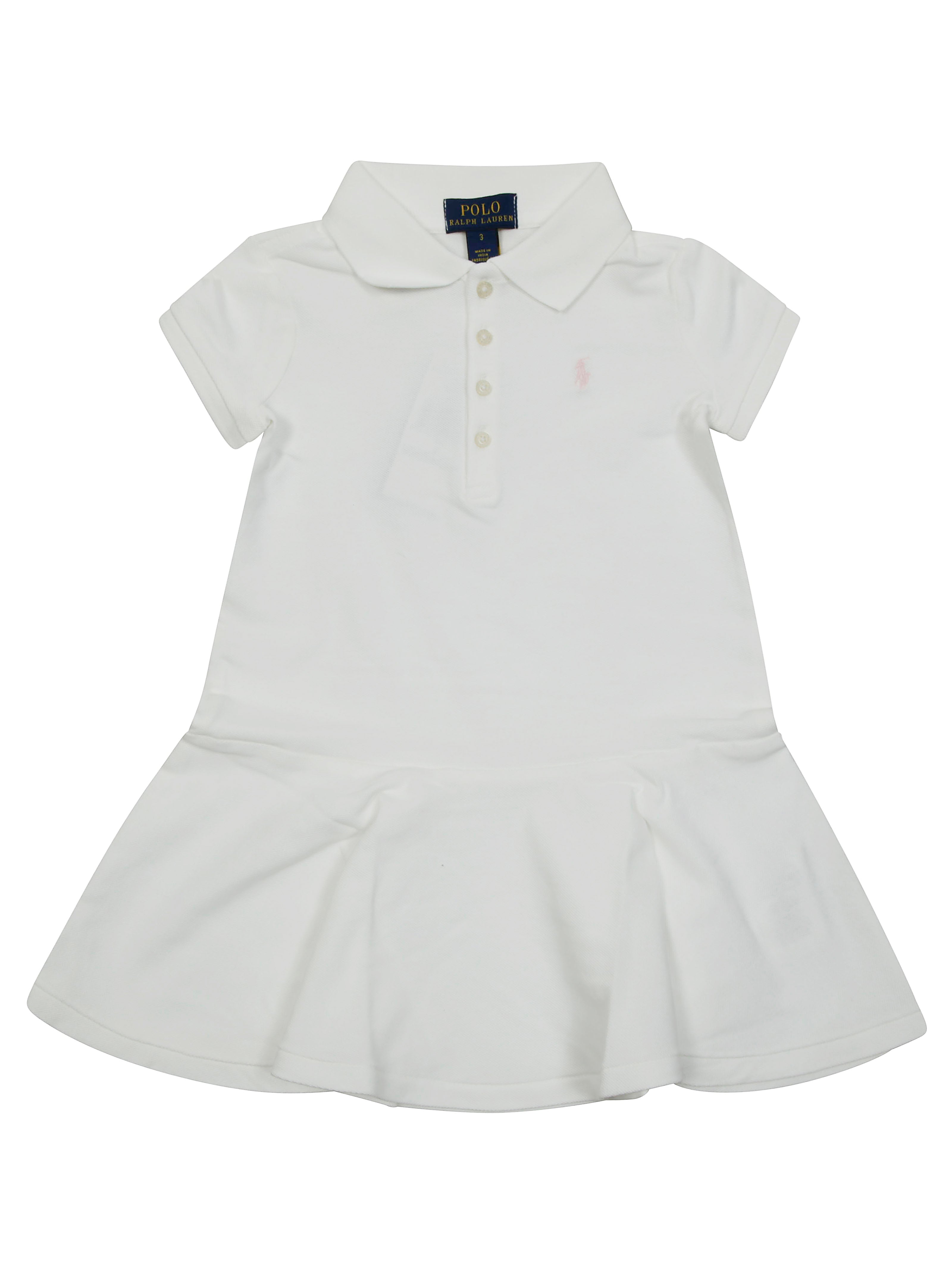 POLO RALPH LAUREN Classic Polo Dress with Pleated Skirt
