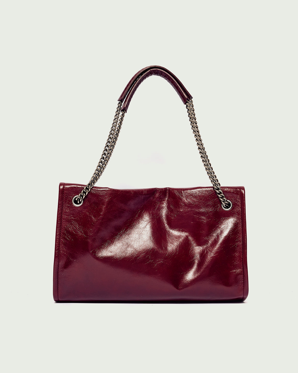 ORCIANI Shoulder Bag with Chain Handles