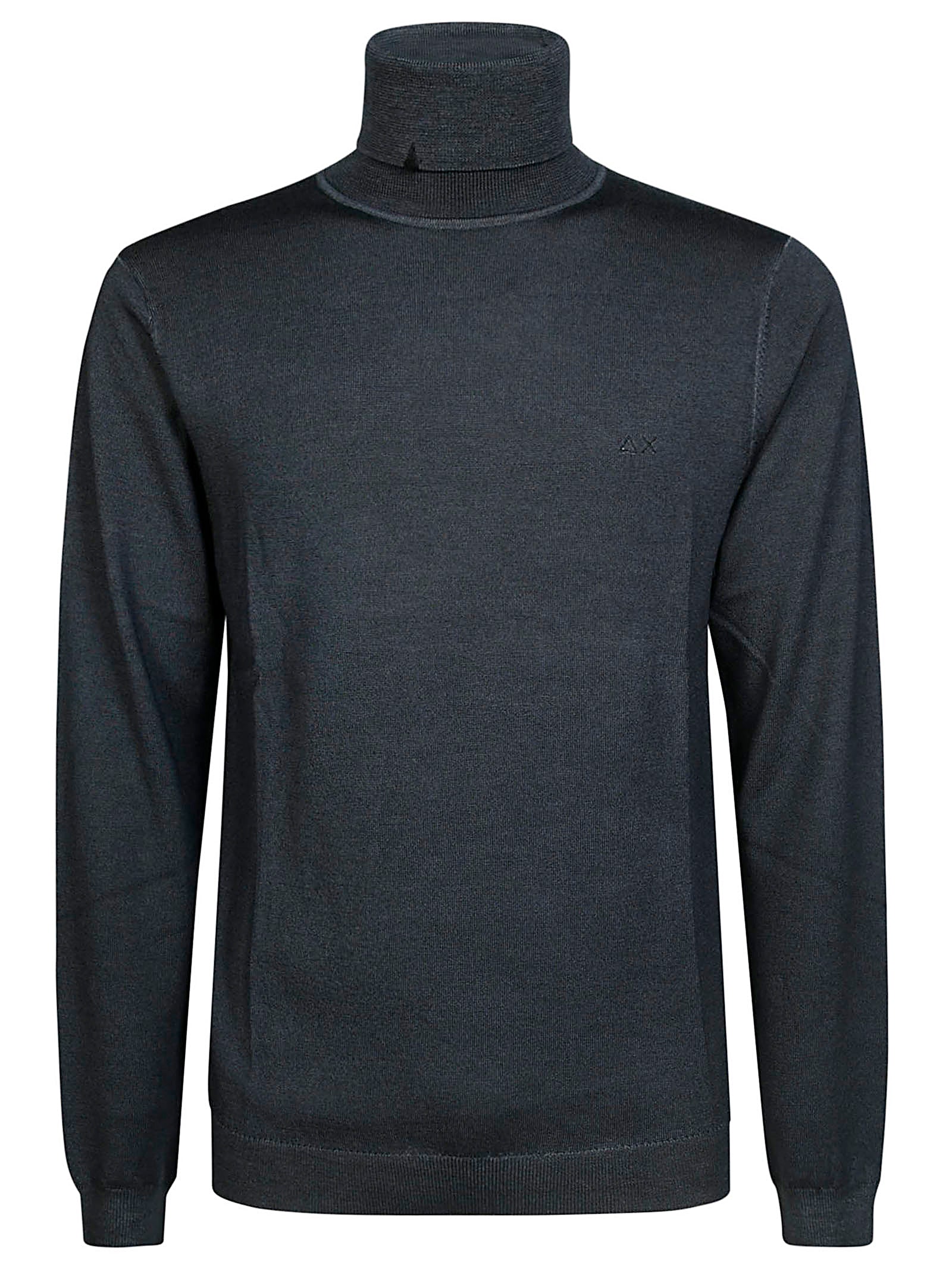 SUN 68 Vintage Plain Turtle Neck Sweater for Women