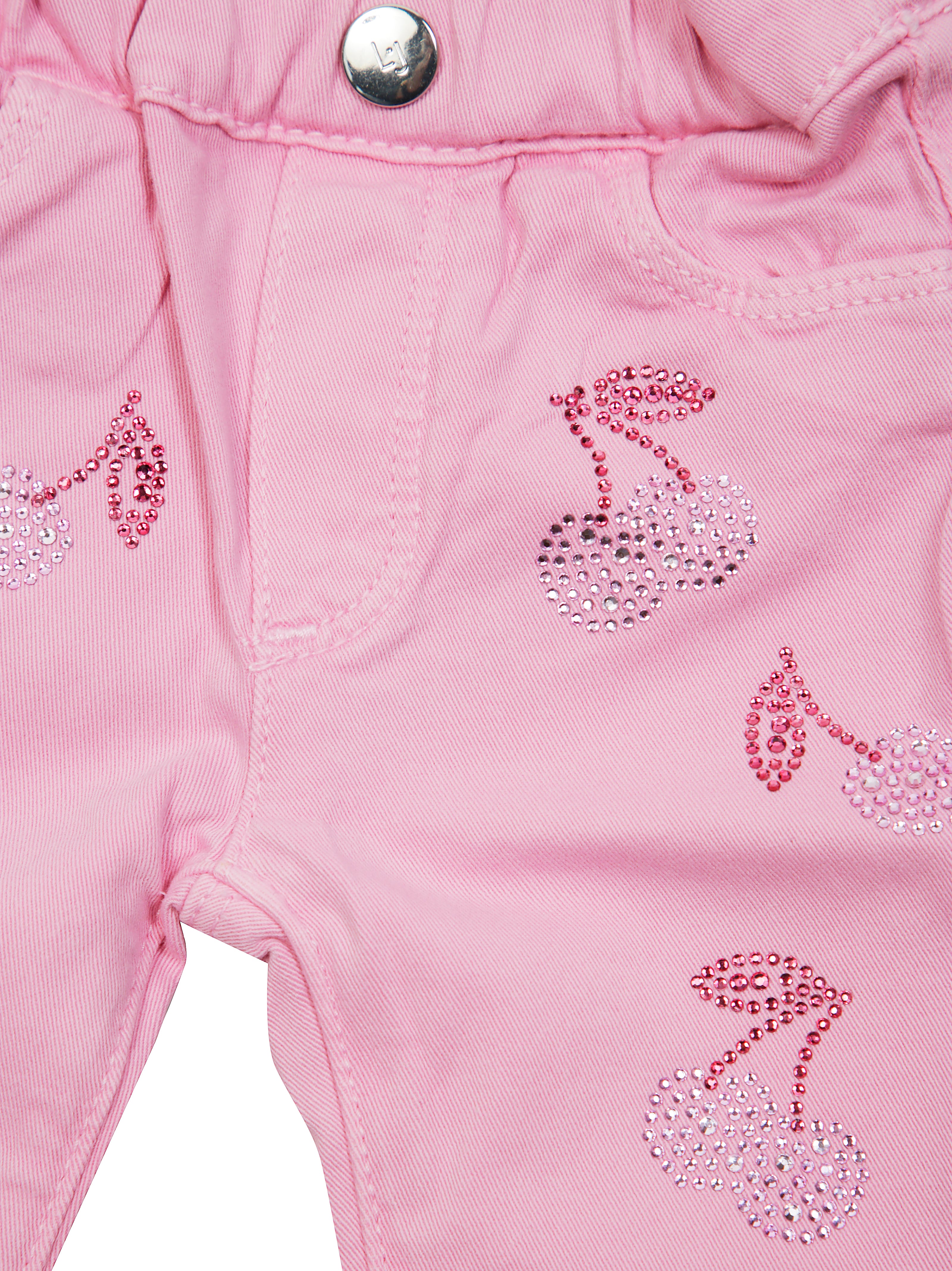 LIU JO KIDS Mini Jeans with Strass for Kids