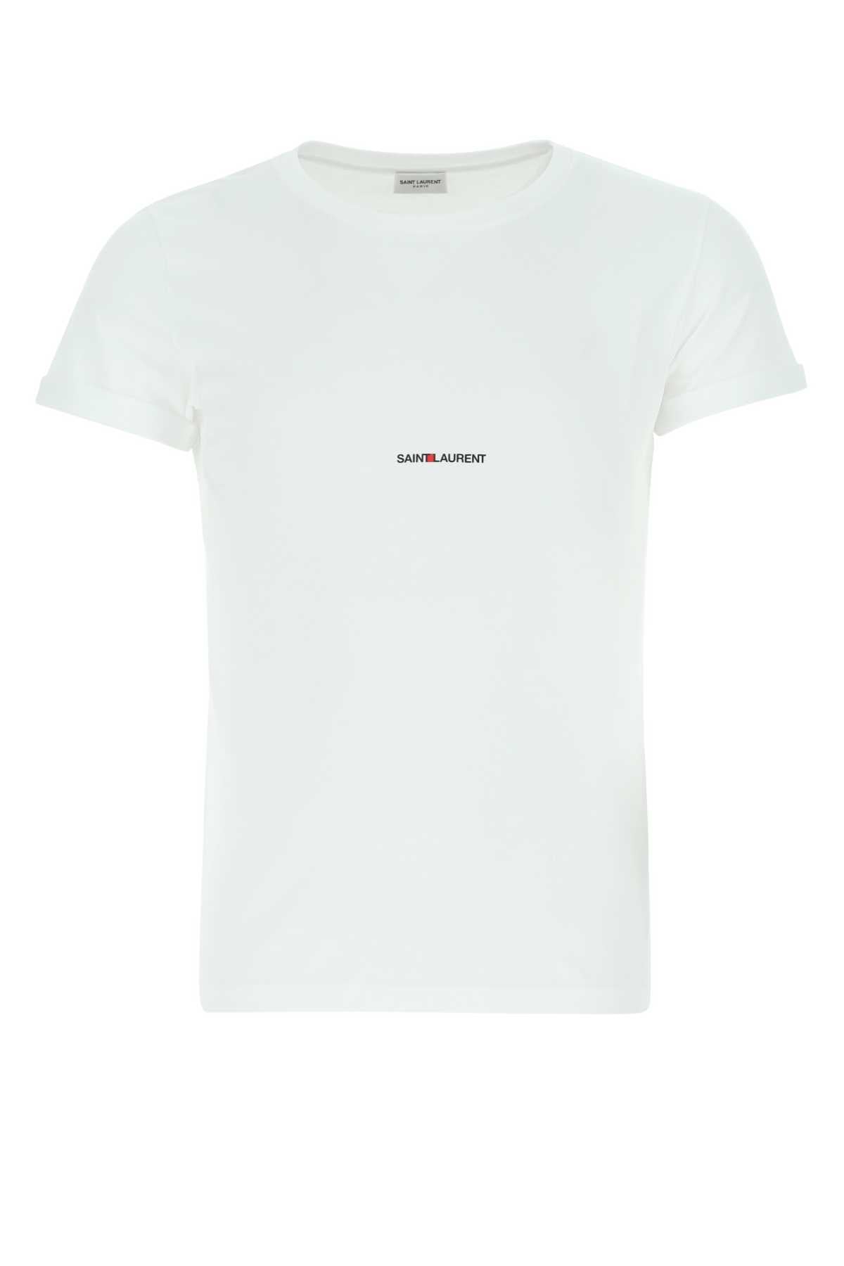SAINT LAURENT Classic Cotton T-Shirt for Men - Perfect Fit